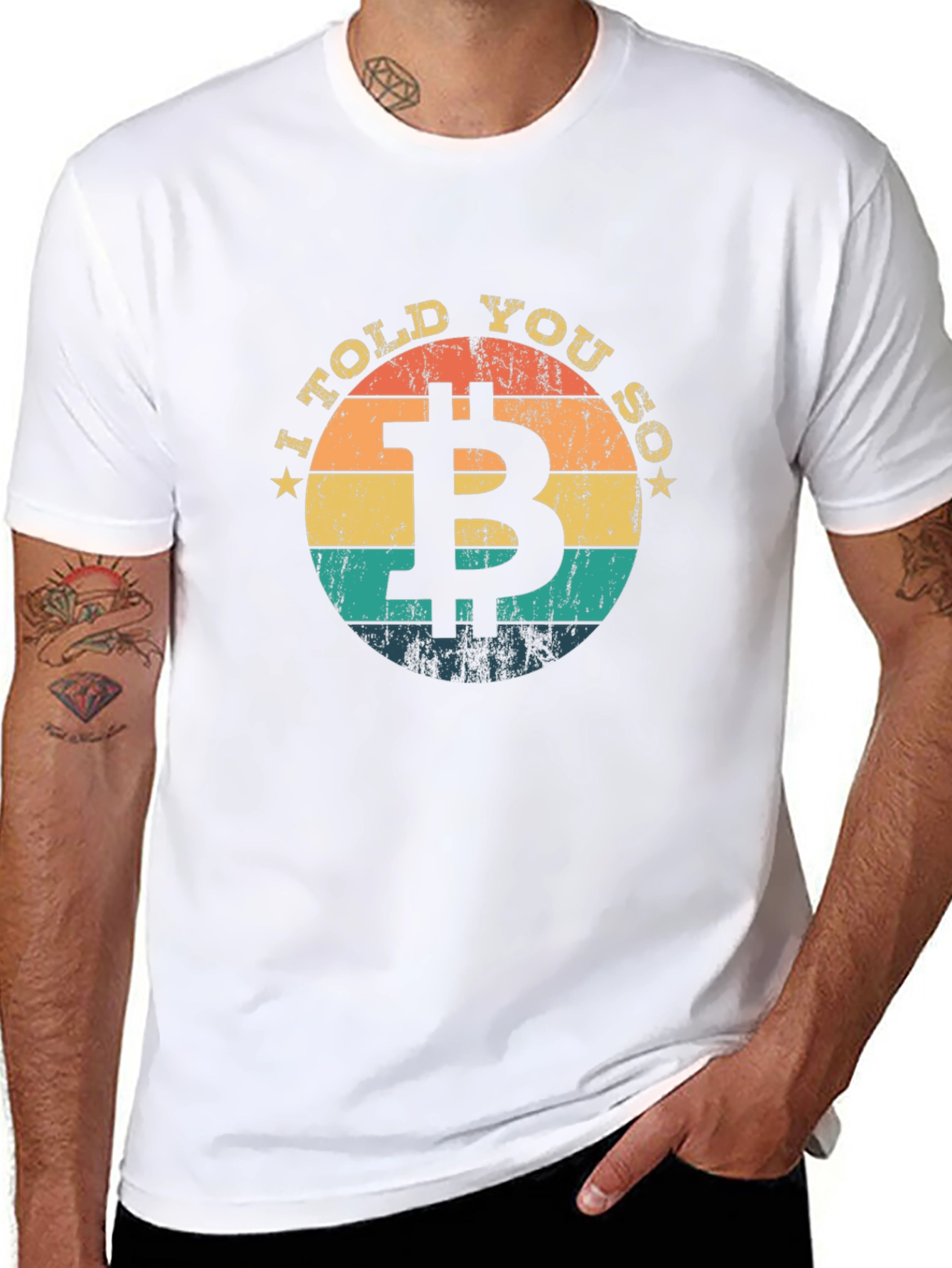 Bitcoin I Told You So Graphic T-Shirt