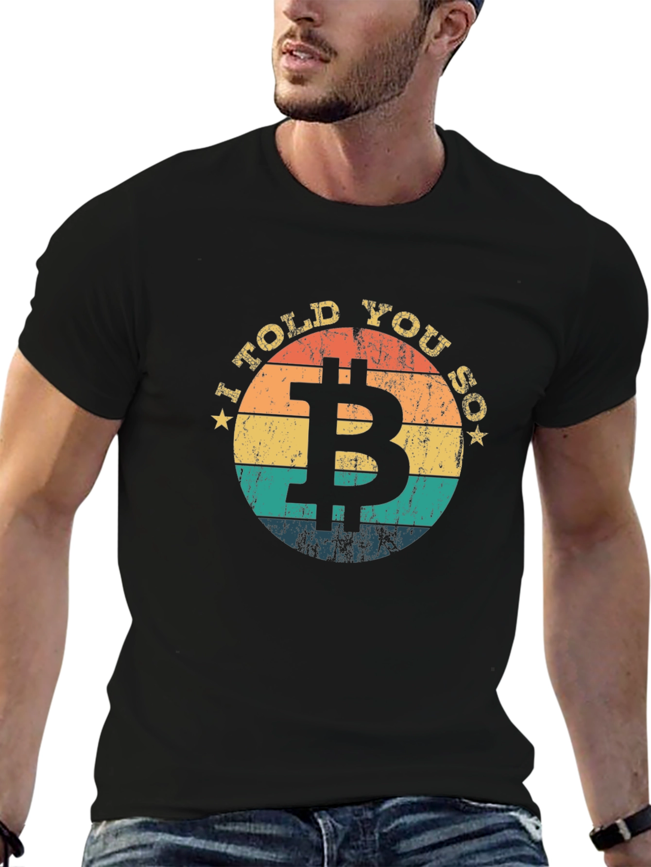 Bitcoin I Told You So Graphic T-Shirt