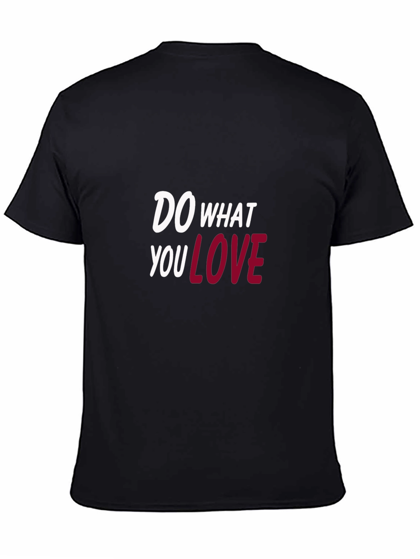 Do What You Love Graphic Tee - Black