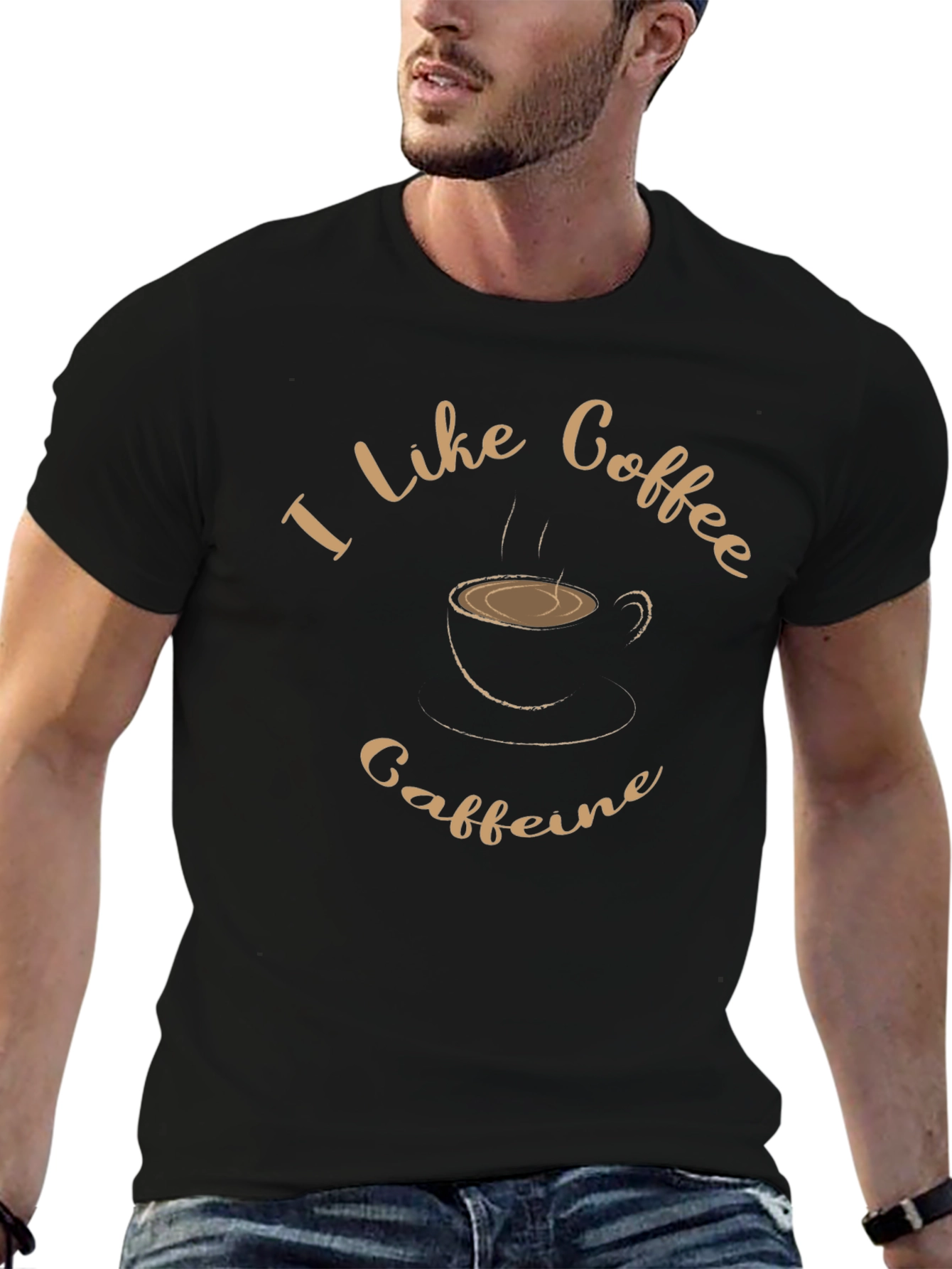 I Like Coffee & Caffeine Graphic Tee