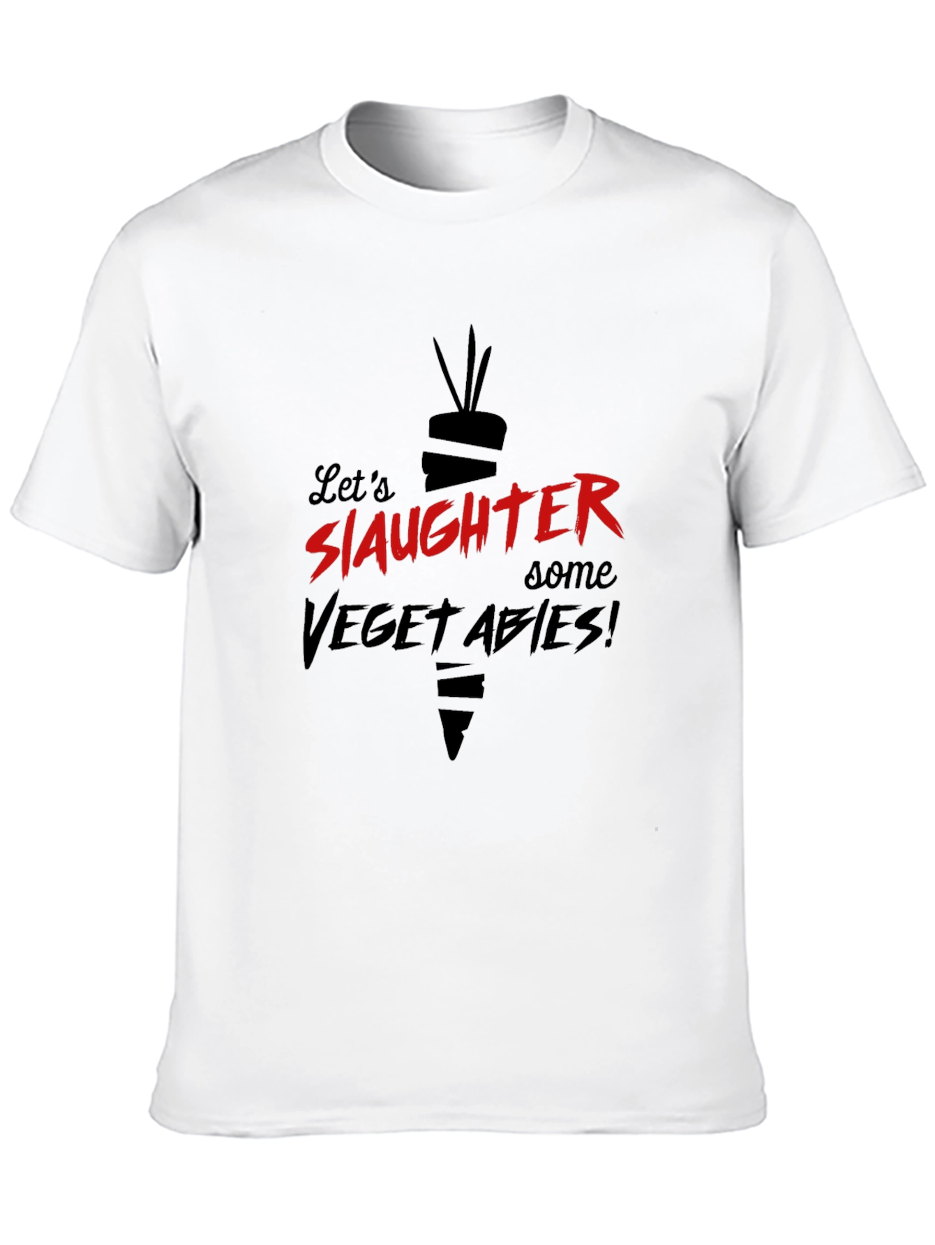 SLAUGHTER Some VEGETABLES! Graphic T-Shirt