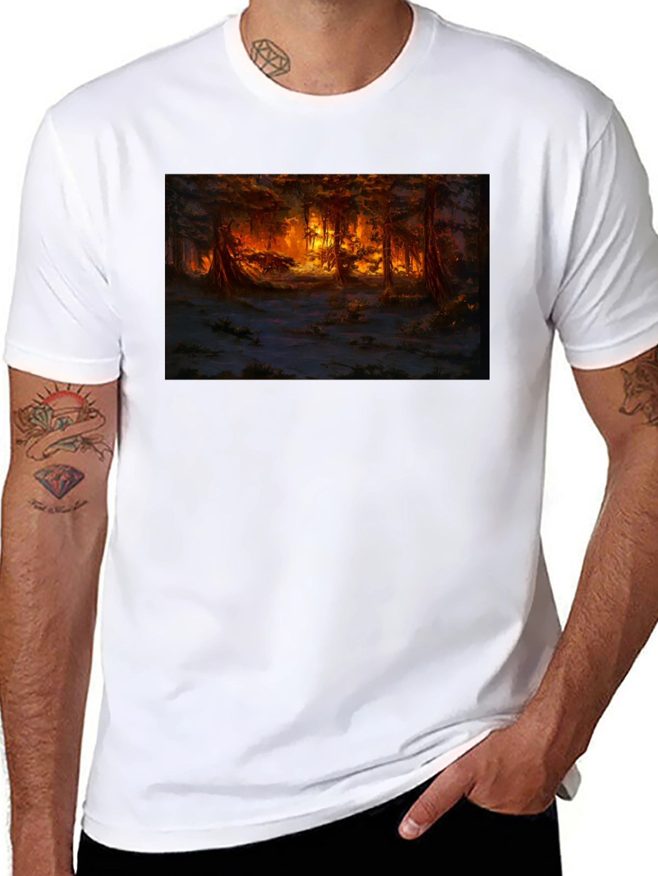 Swamp Forest Graphic Tee - Unisex