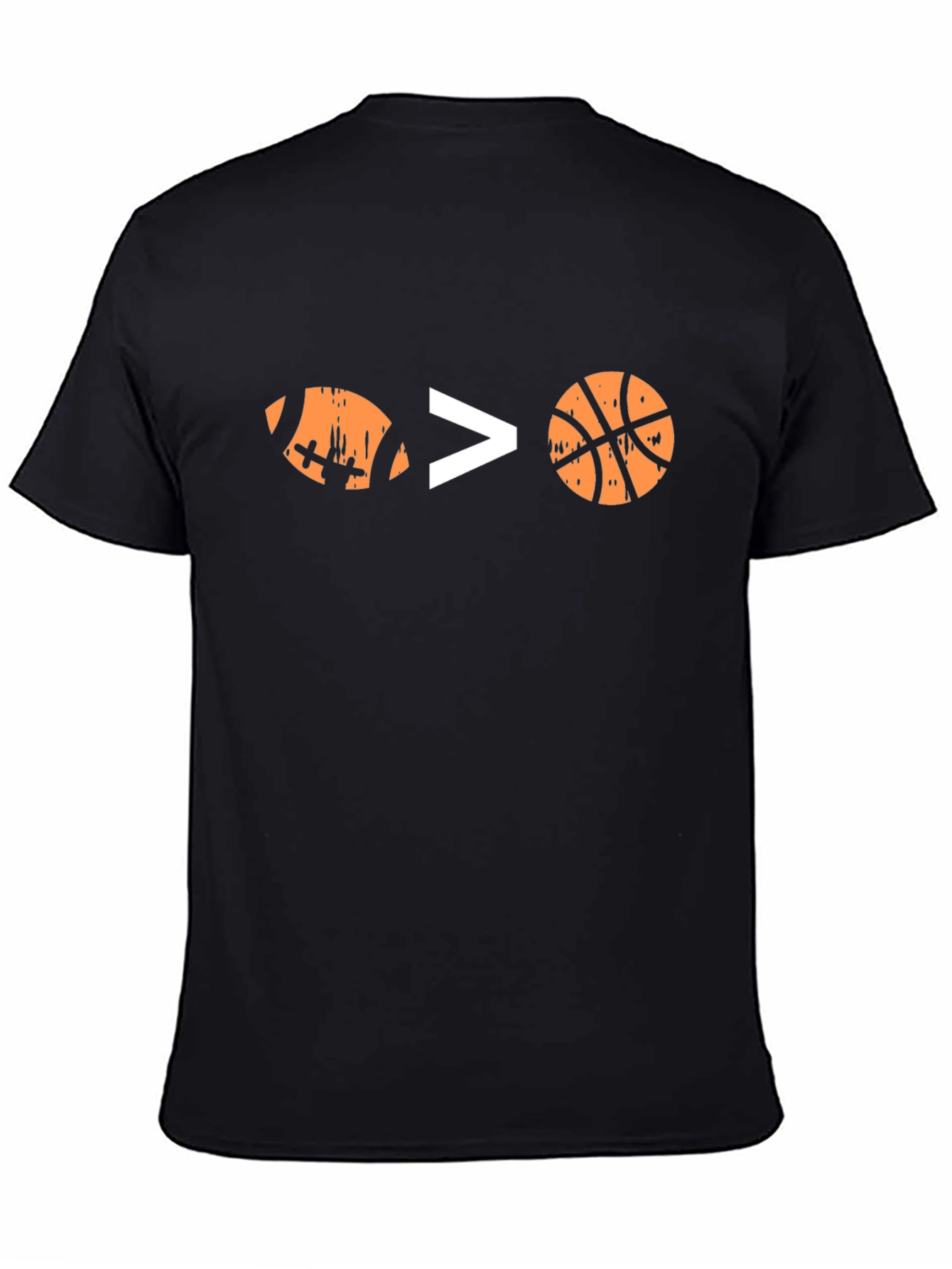 Football > Basketball Graphic Tee