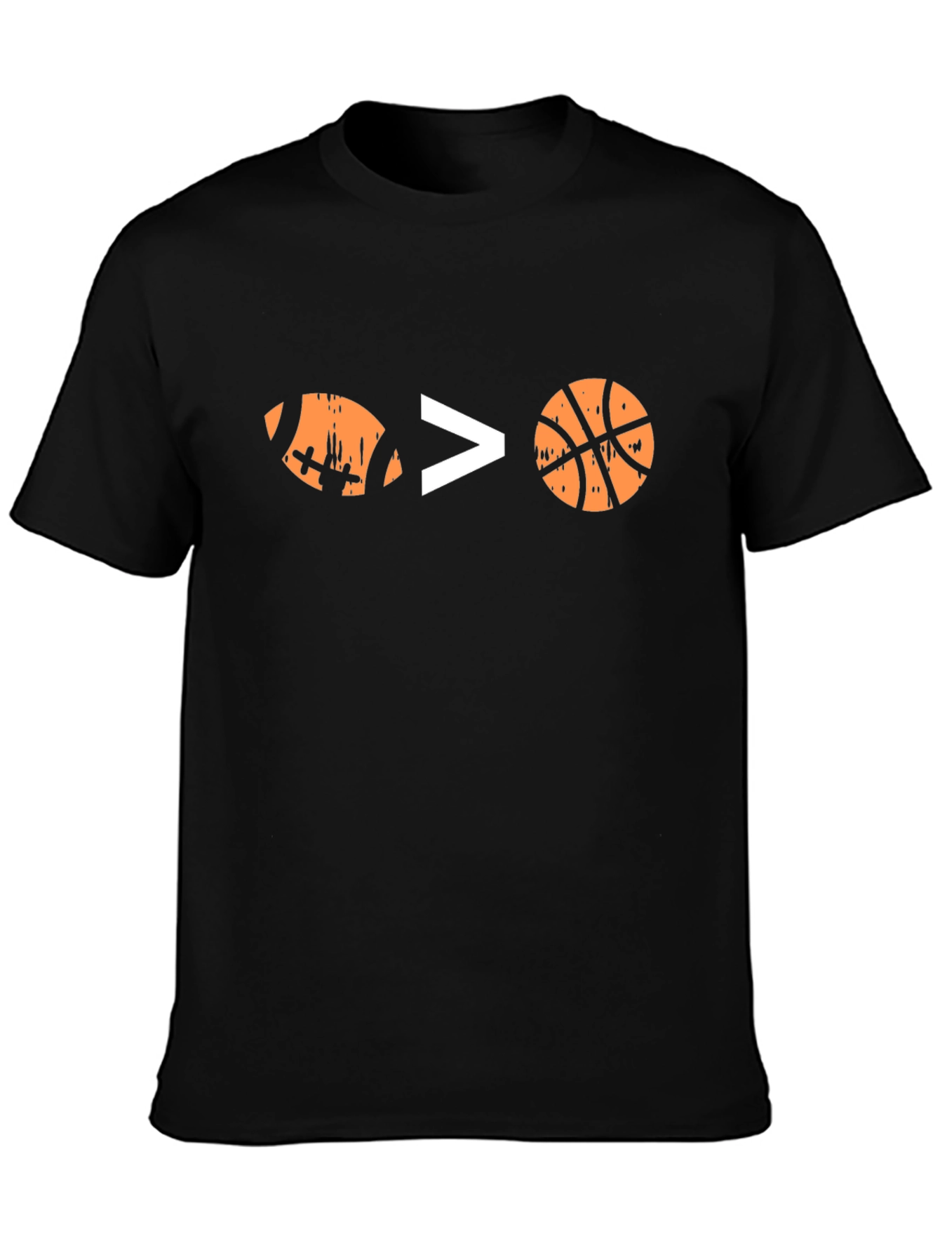 Football > Basketball Graphic Tee