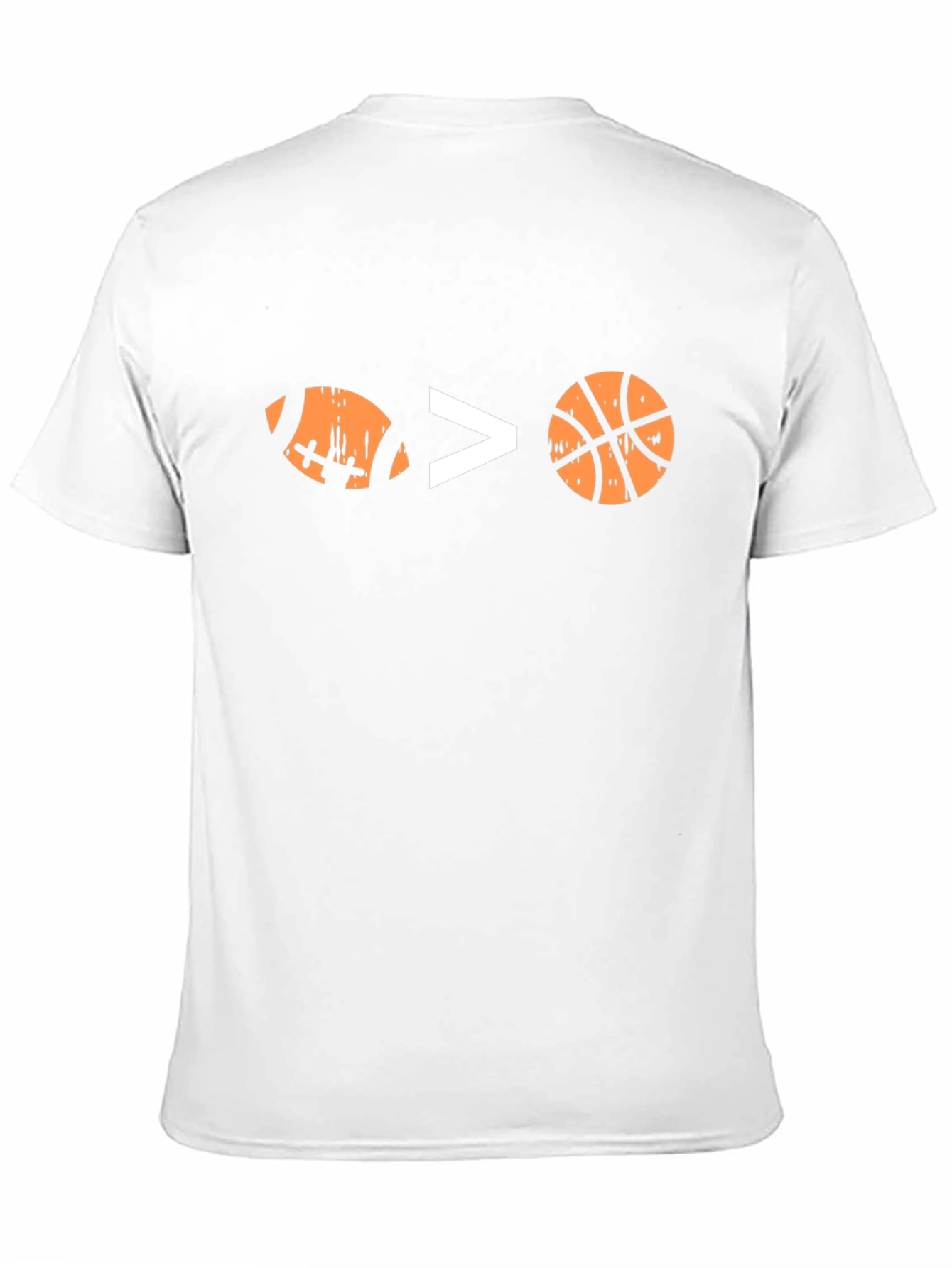 Football > Basketball Graphic Tee
