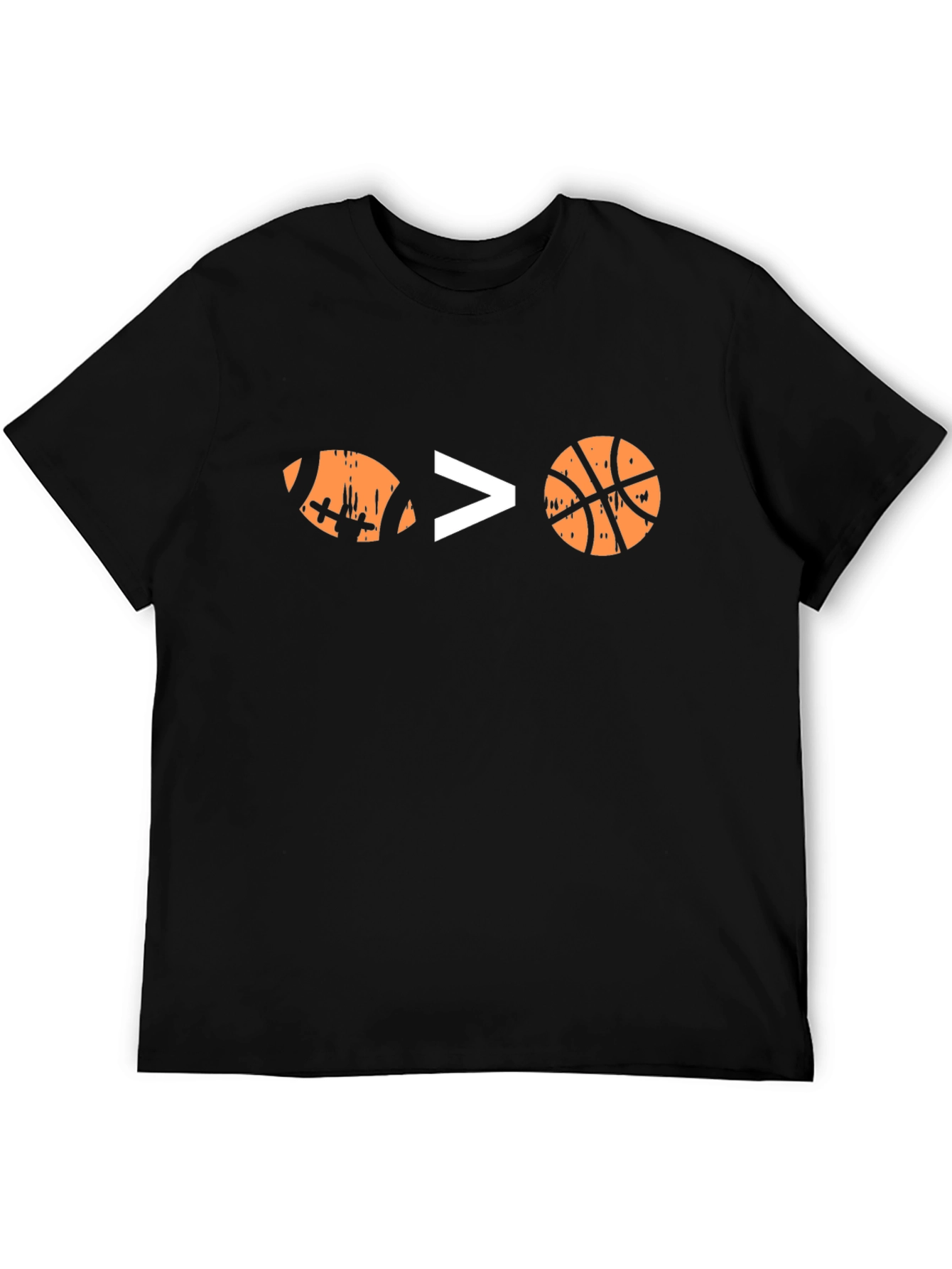 Football > Basketball Graphic Tee