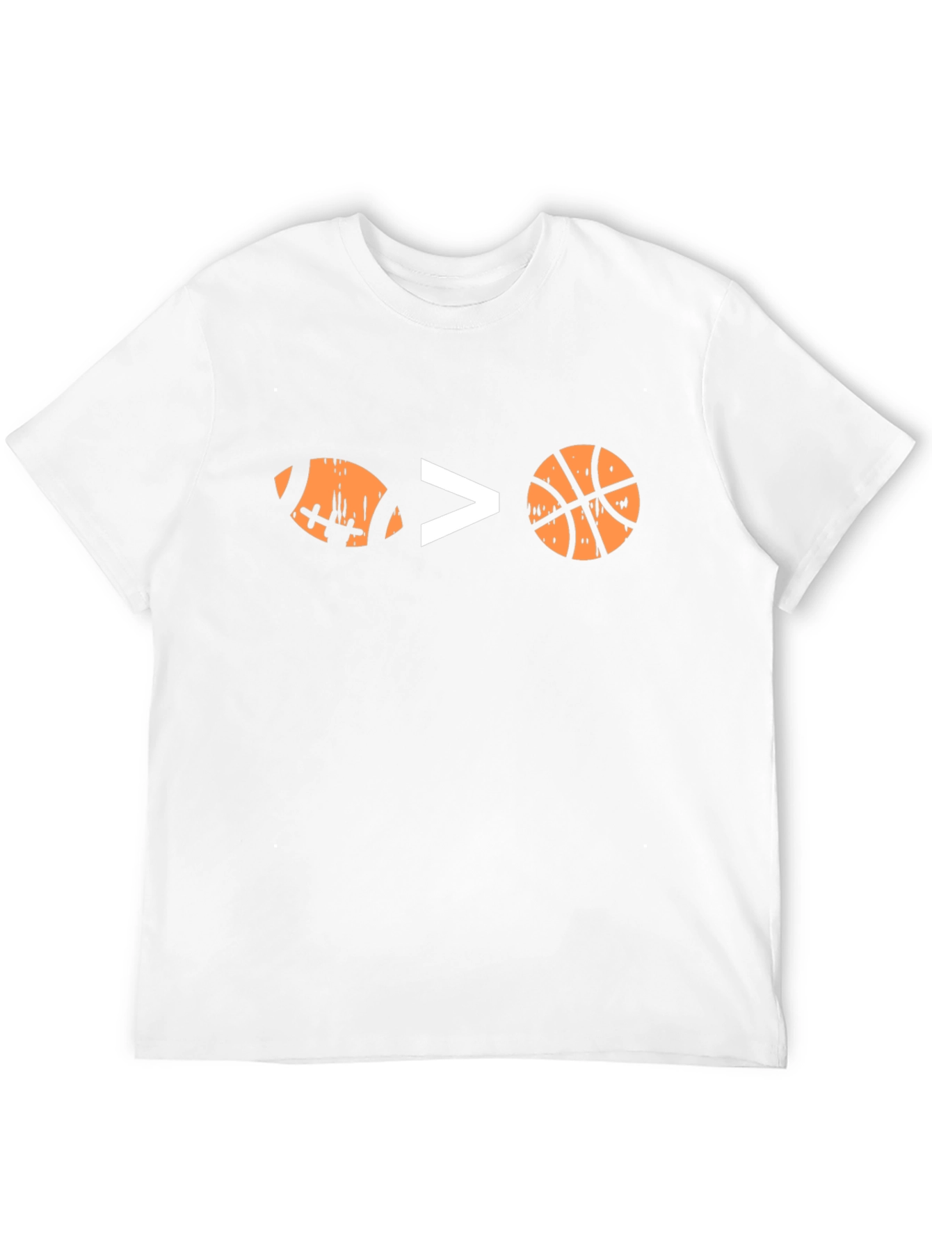 Football > Basketball Graphic Tee