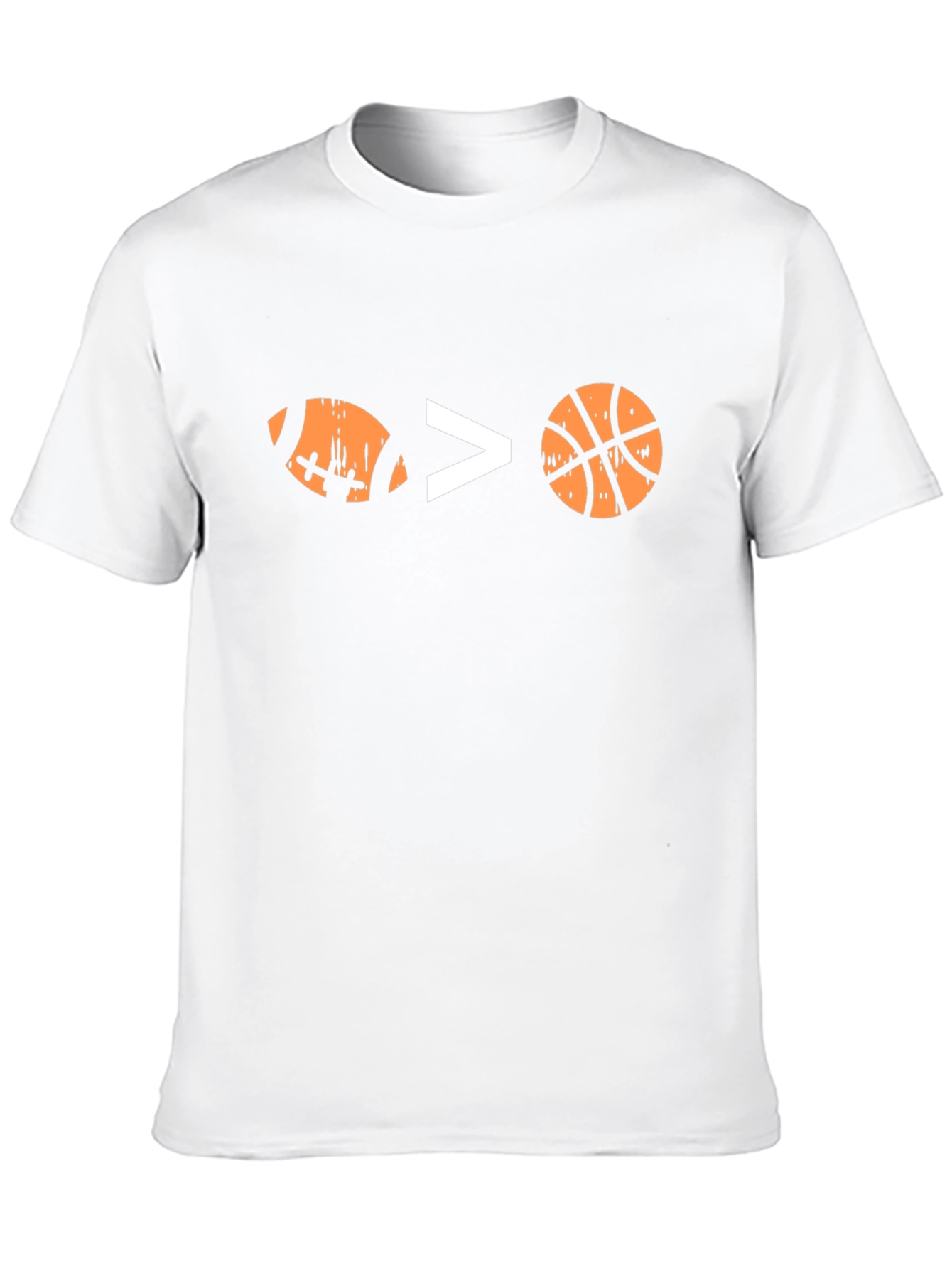 Football > Basketball Graphic Tee