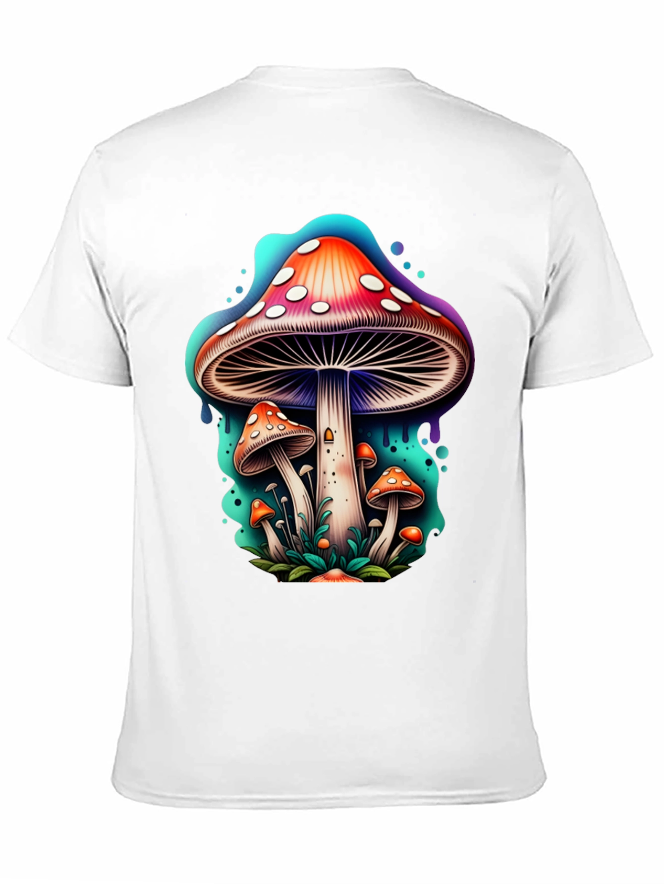 Psychedelic Mushroom Graphic T-Shirt