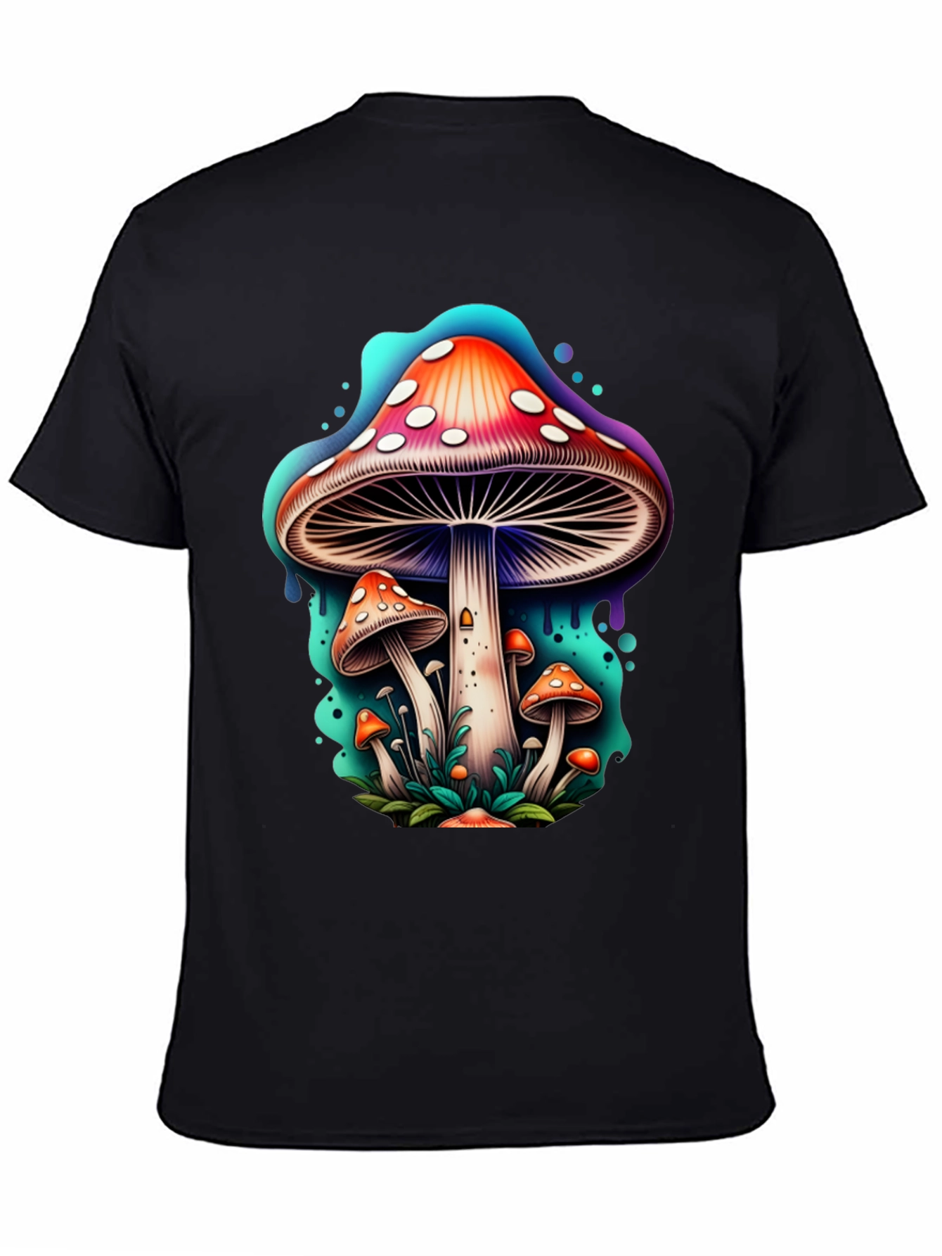 Psychedelic Mushroom Graphic T-Shirt