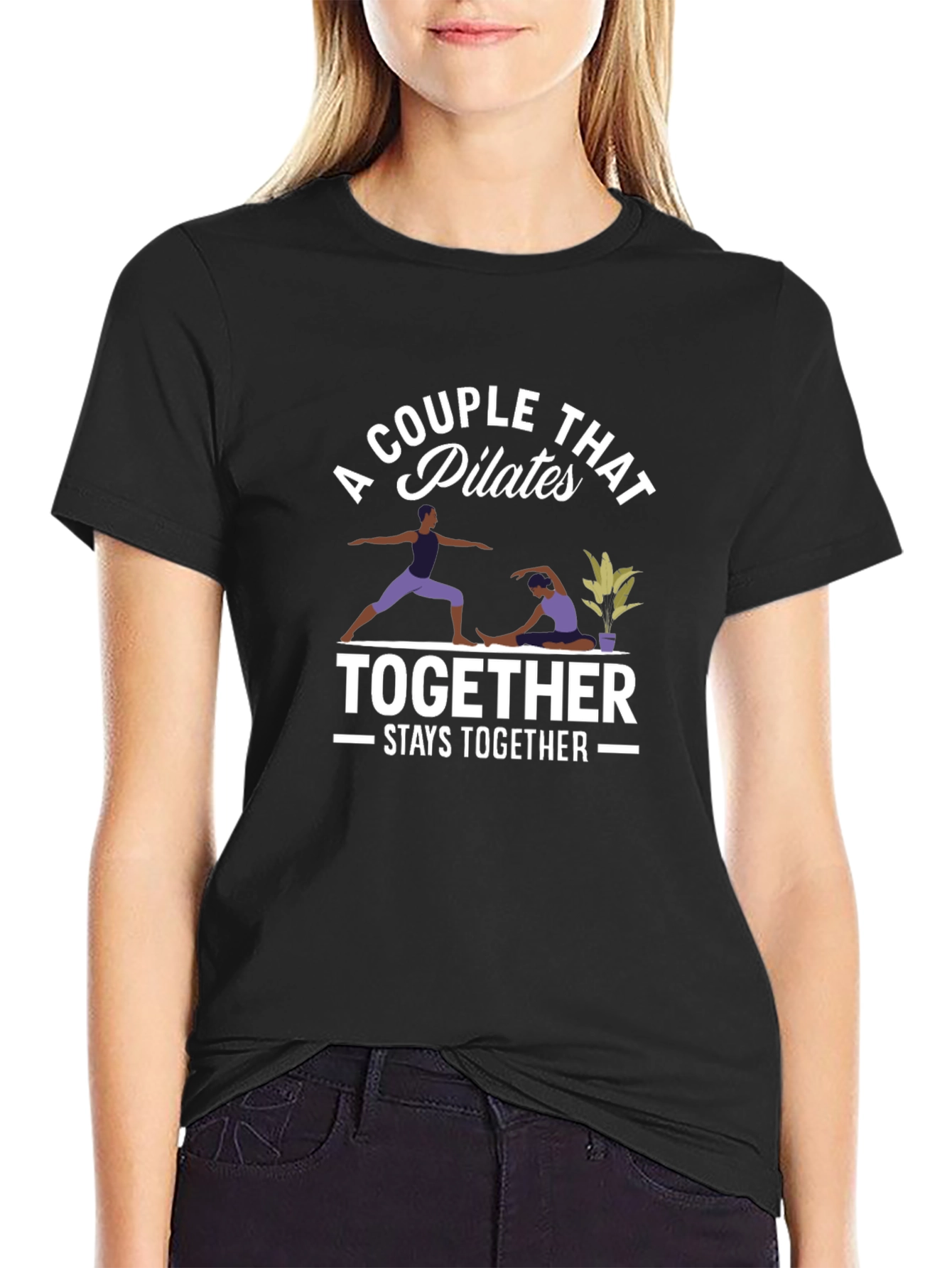Pilates Couple Matching T-Shirt