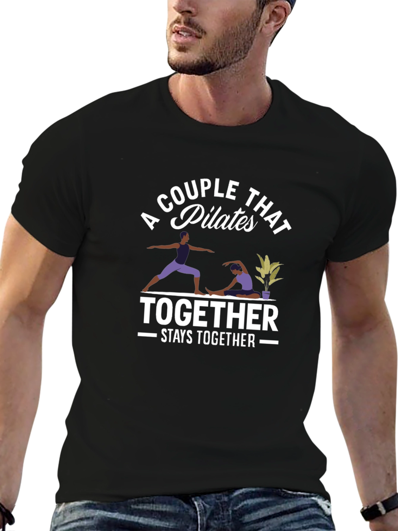 Pilates Couple Matching T-Shirt