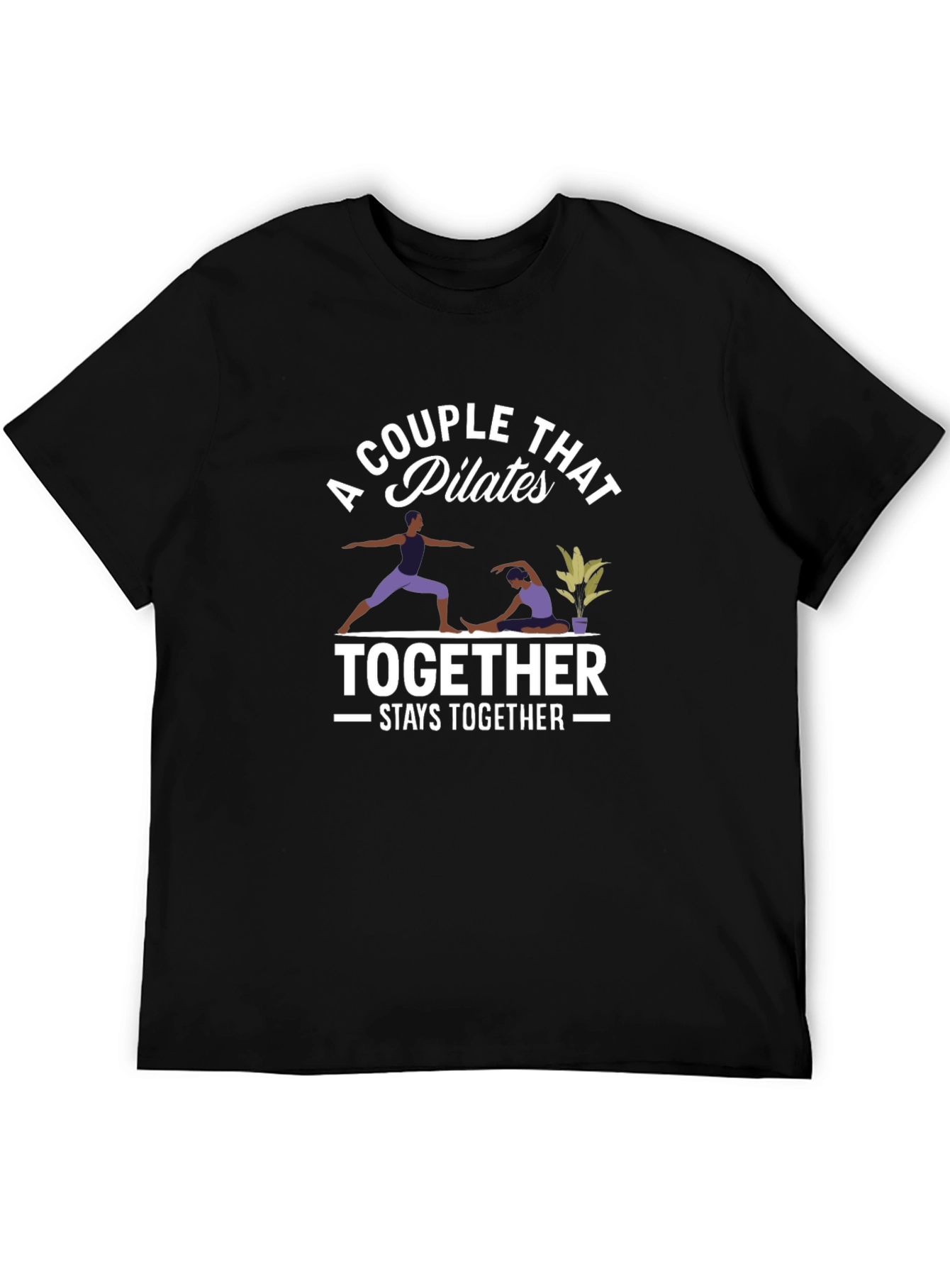 Pilates Couple Matching T-Shirt