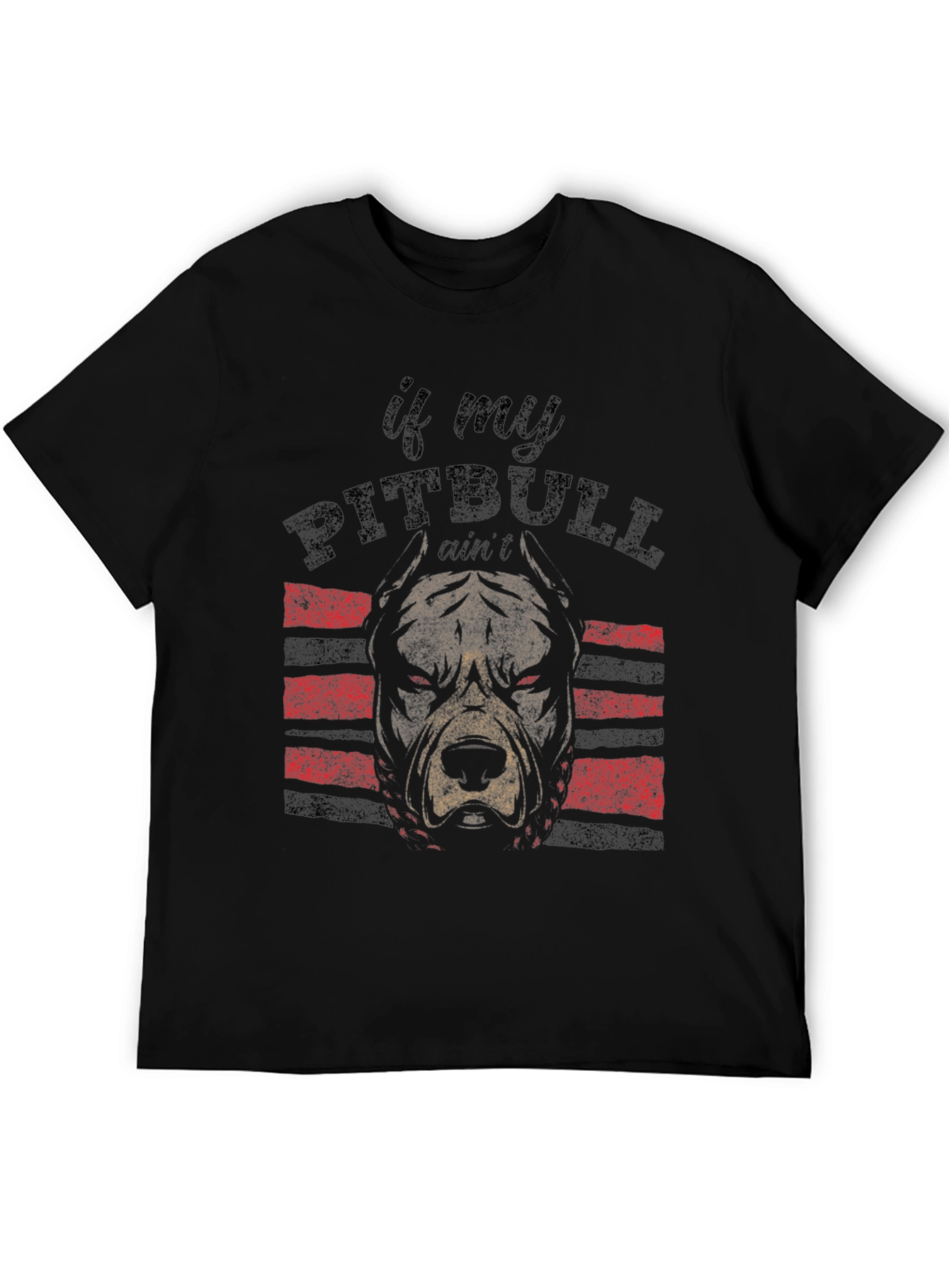 Pitbull Graphic T-Shirt - Black