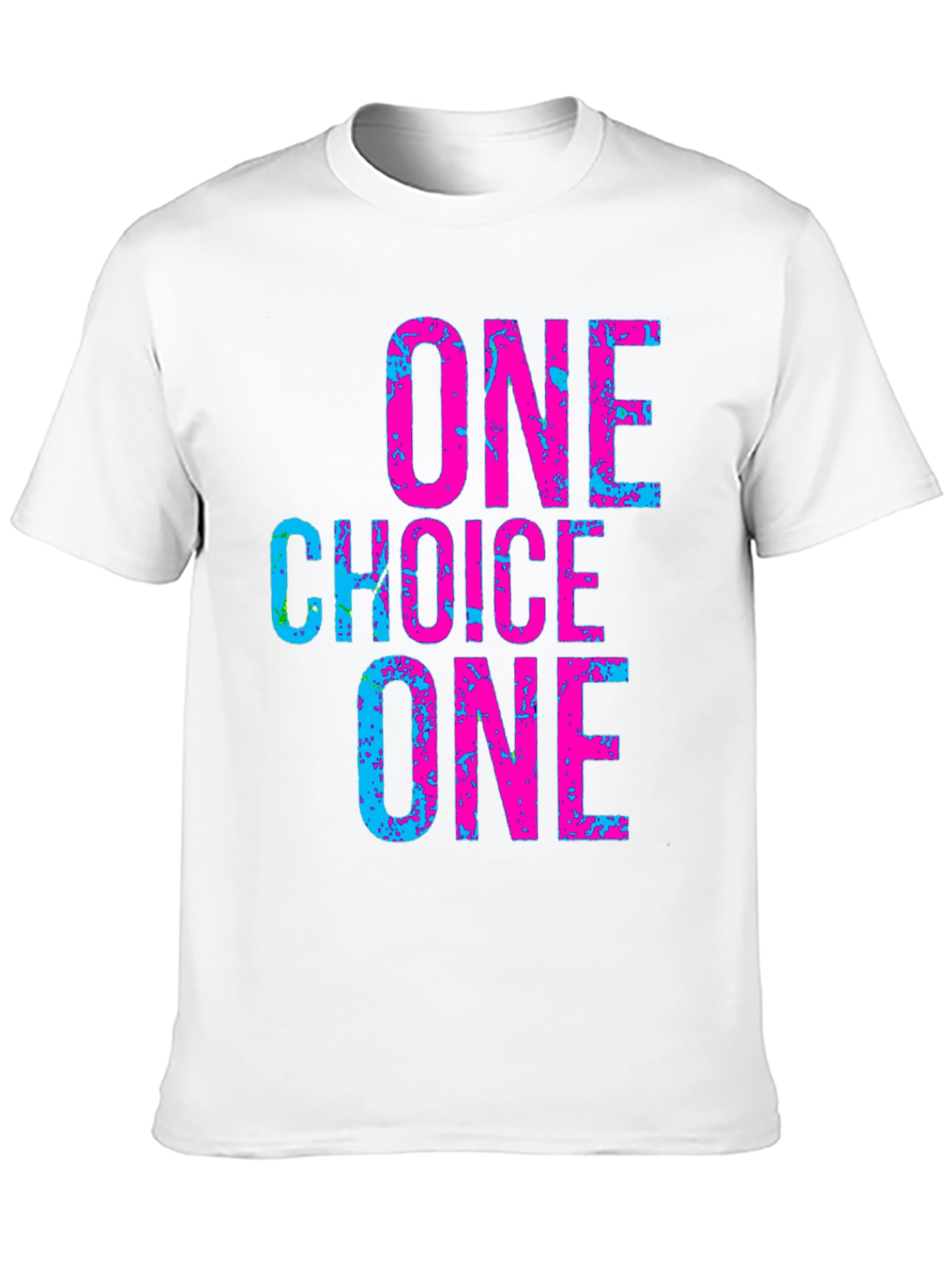 One Choice Graphic Tee - Stylish Black T-Shirt