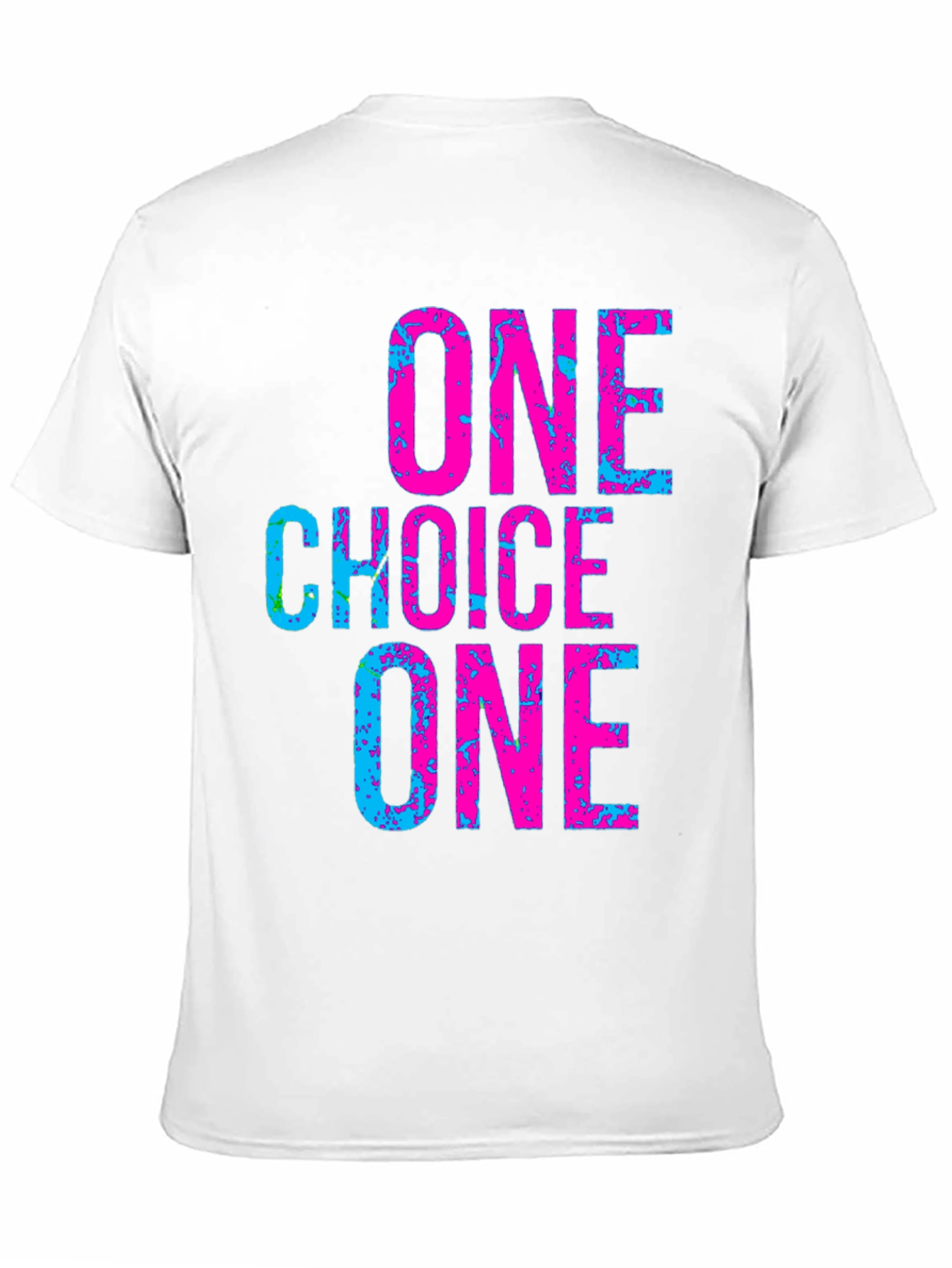 One Choice Graphic Tee - Stylish Black T-Shirt