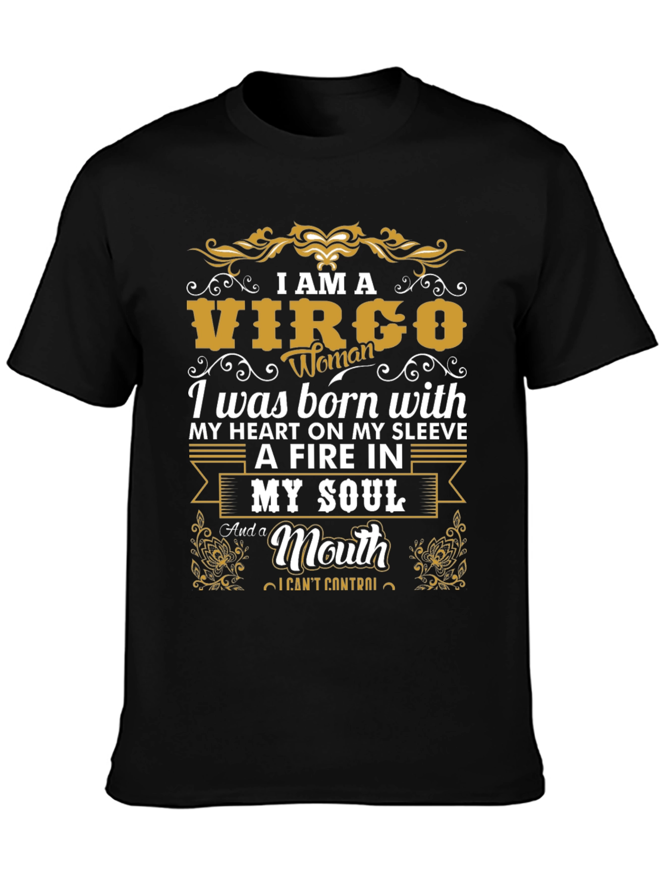 Virgo Woman T-Shirt - Bold Zodiac Statement