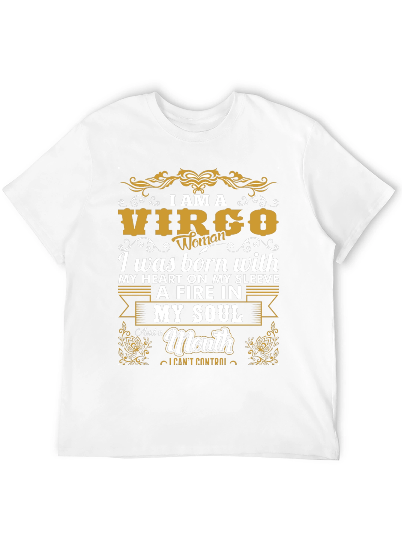 Virgo Woman T-Shirt - Bold Zodiac Statement