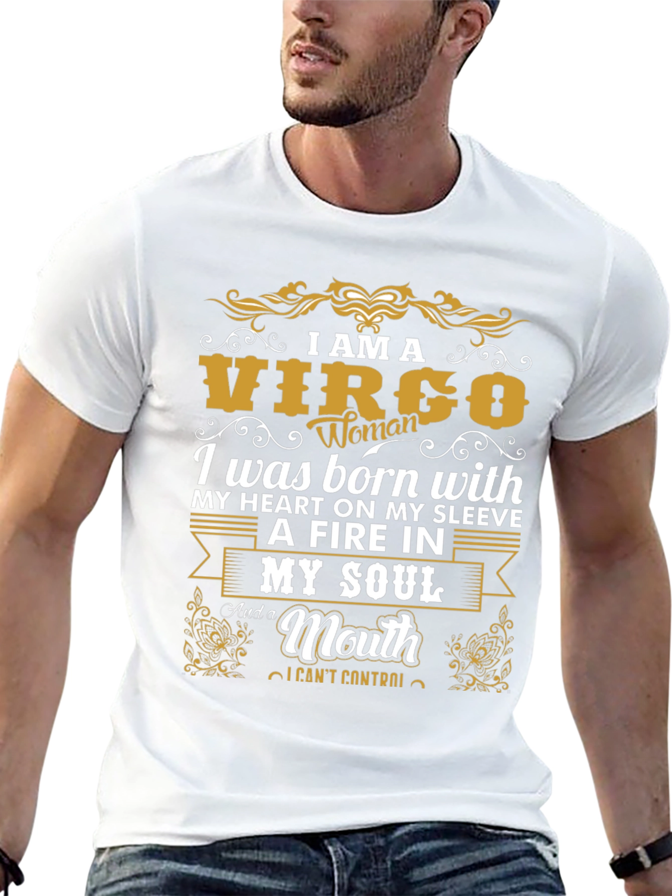 Virgo Woman T-Shirt - Bold Zodiac Statement