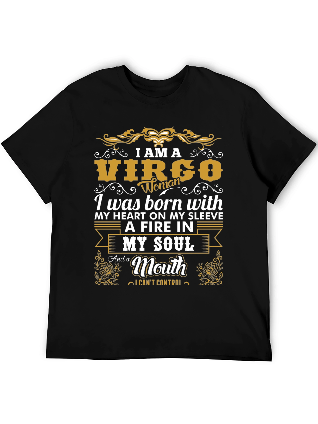 Virgo Woman T-Shirt - Bold Zodiac Statement