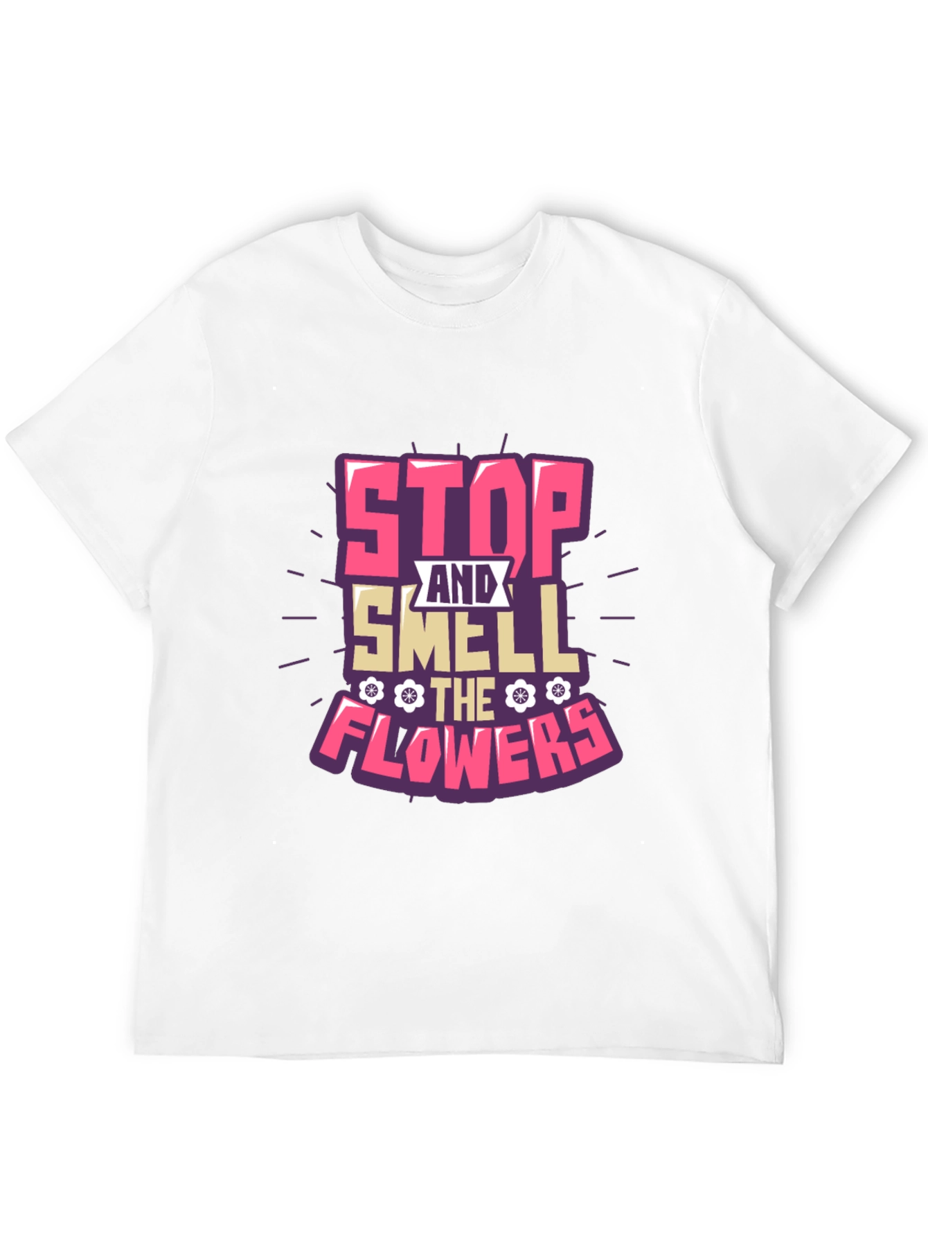 Stop and Smell the Flowers Graphic Tee