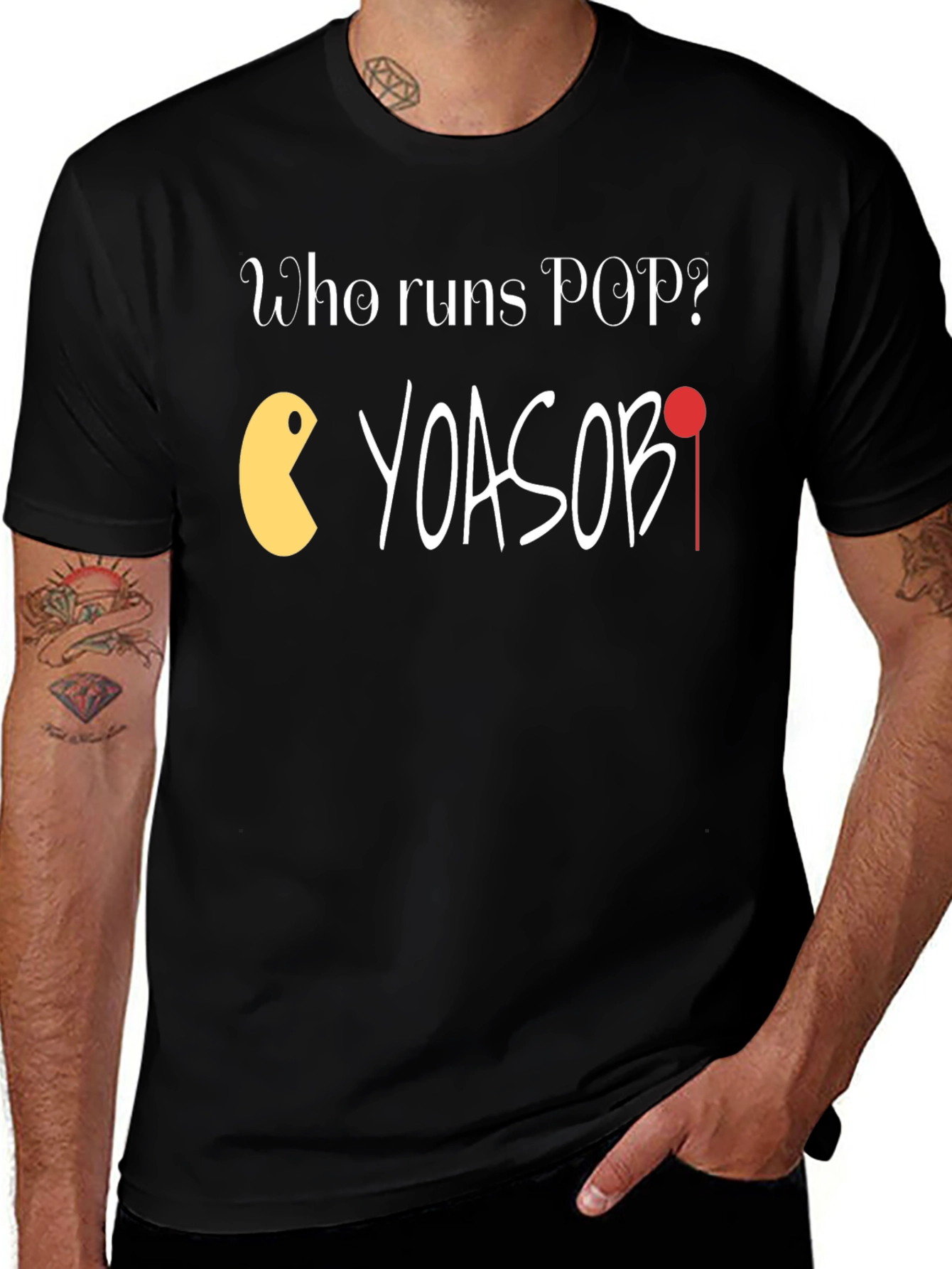 Who Runs Pop? YOASOBI Graphic Tee
