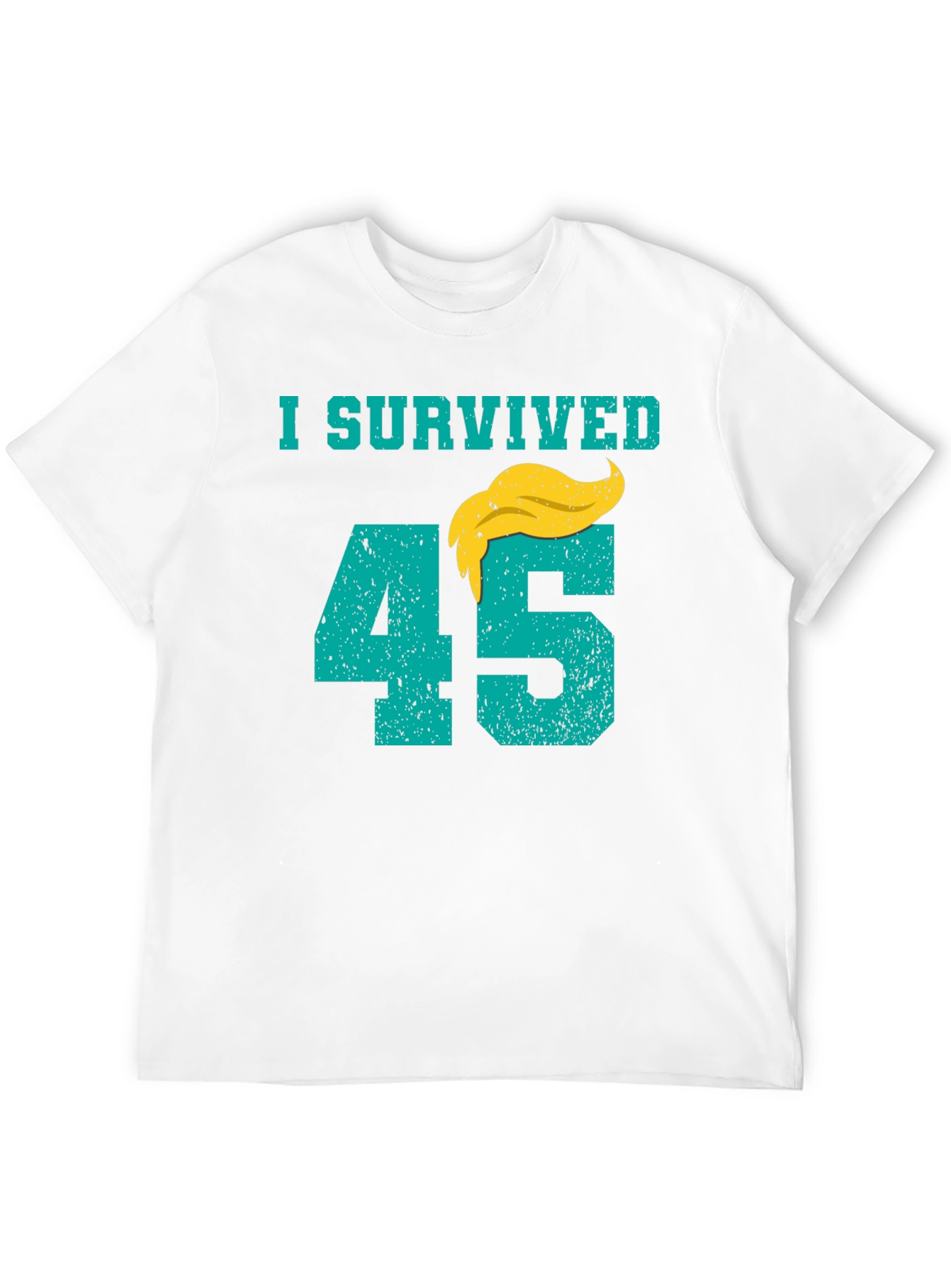 I Survived 45 T-Shirt Anti Trump Tee