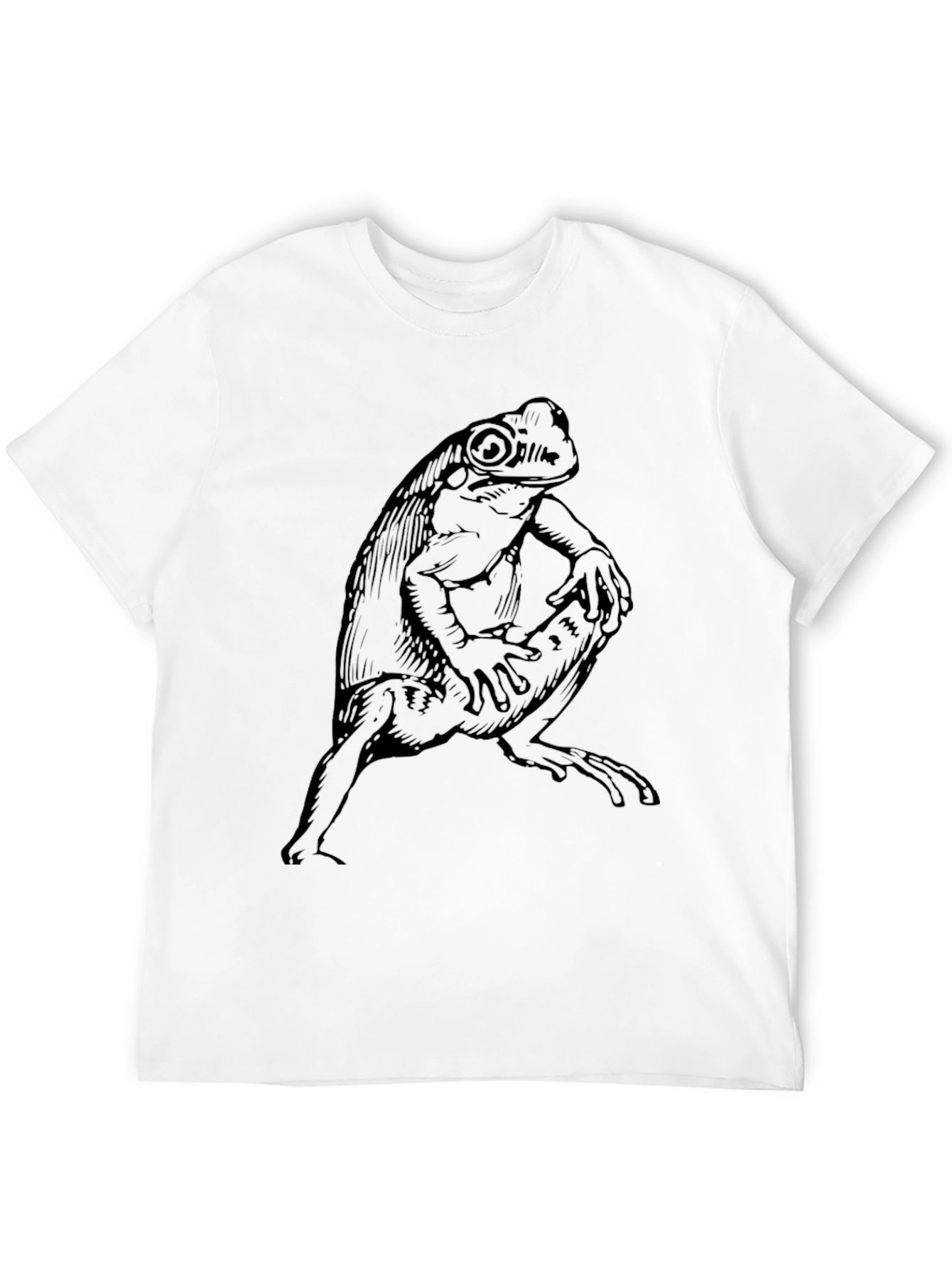 Frog Graphic Tee - Mens Black T-Shirt