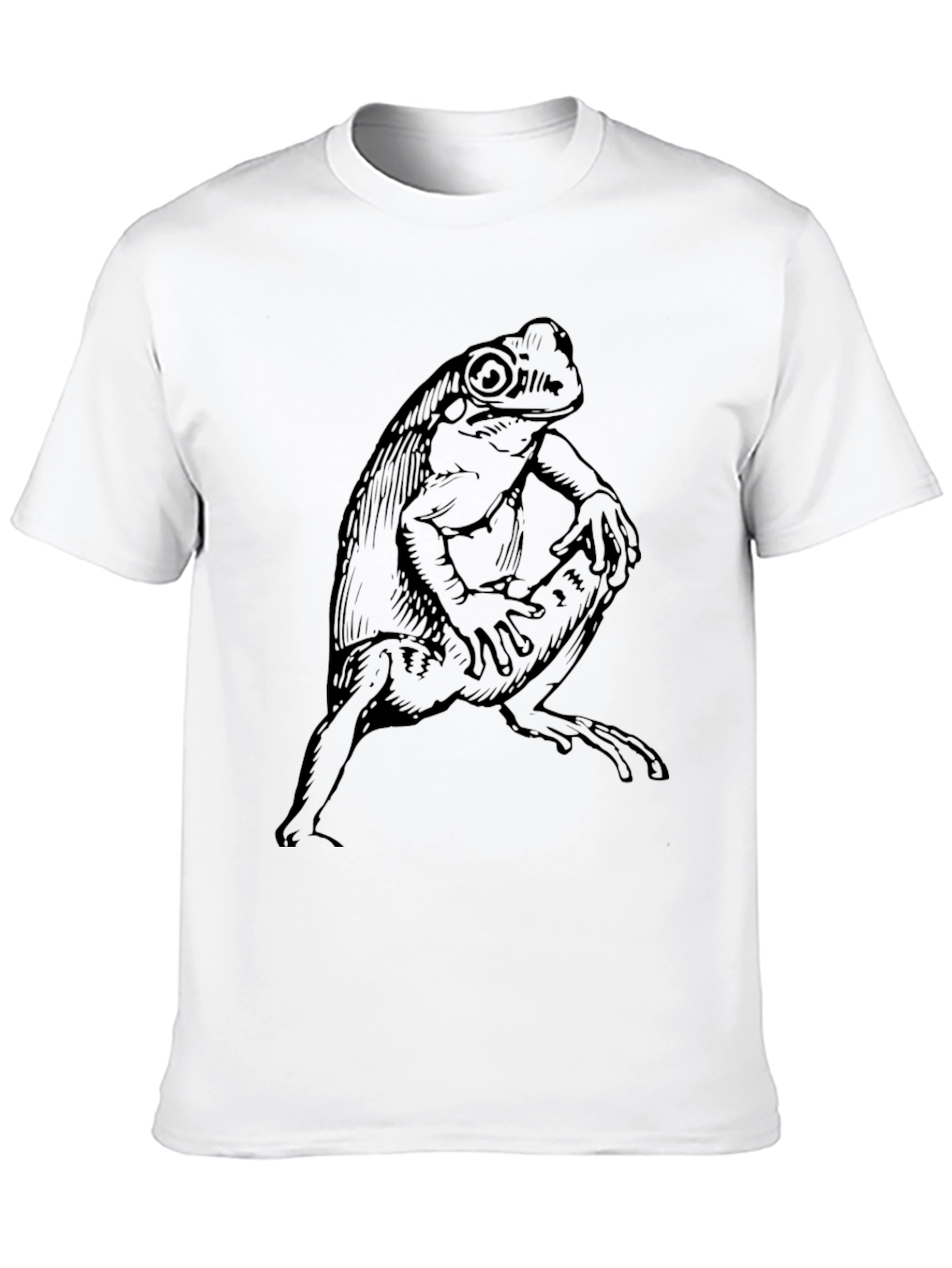 Frog Graphic Tee - Mens Black T-Shirt