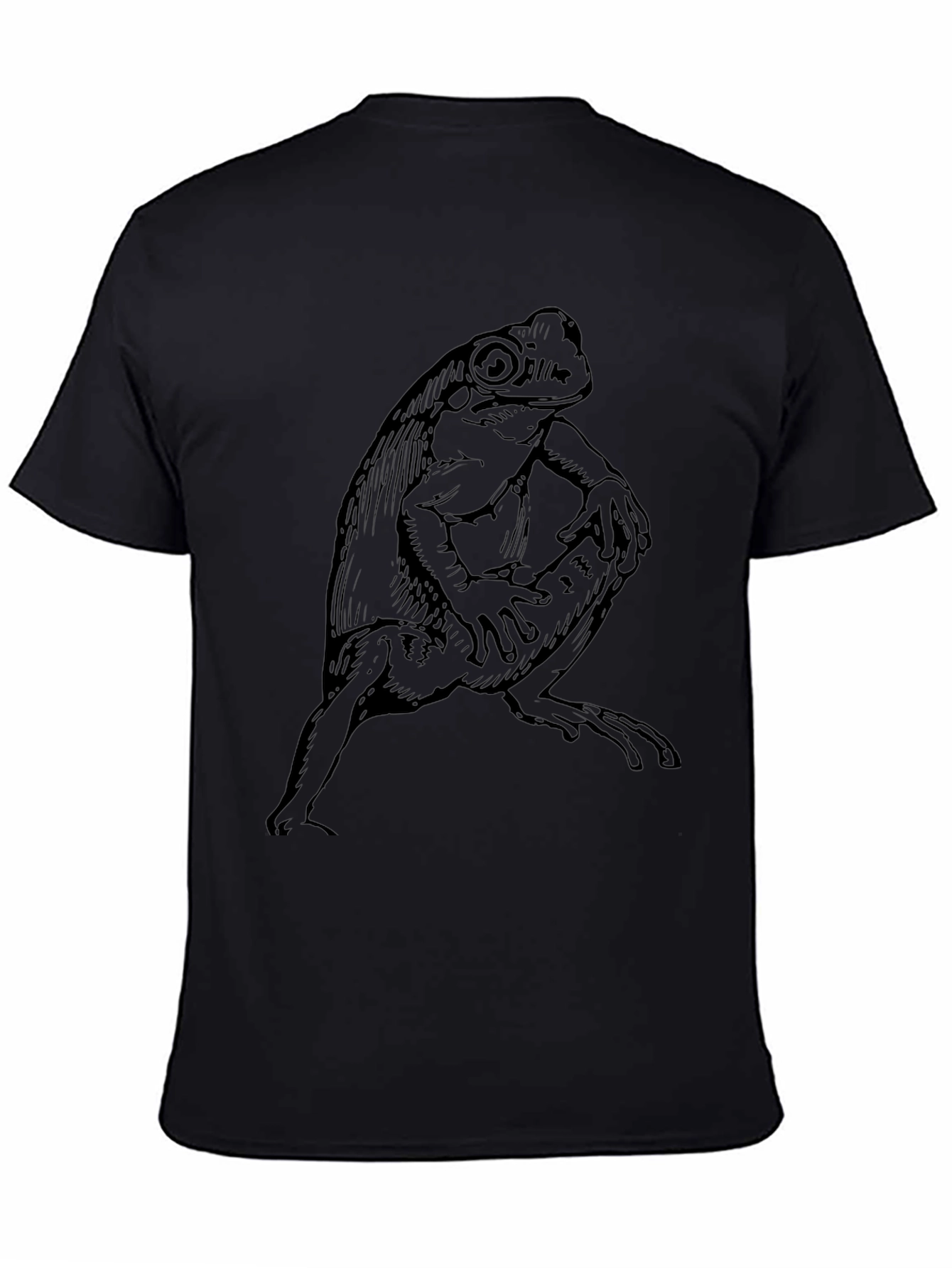 Frog Graphic Tee - Mens Black T-Shirt