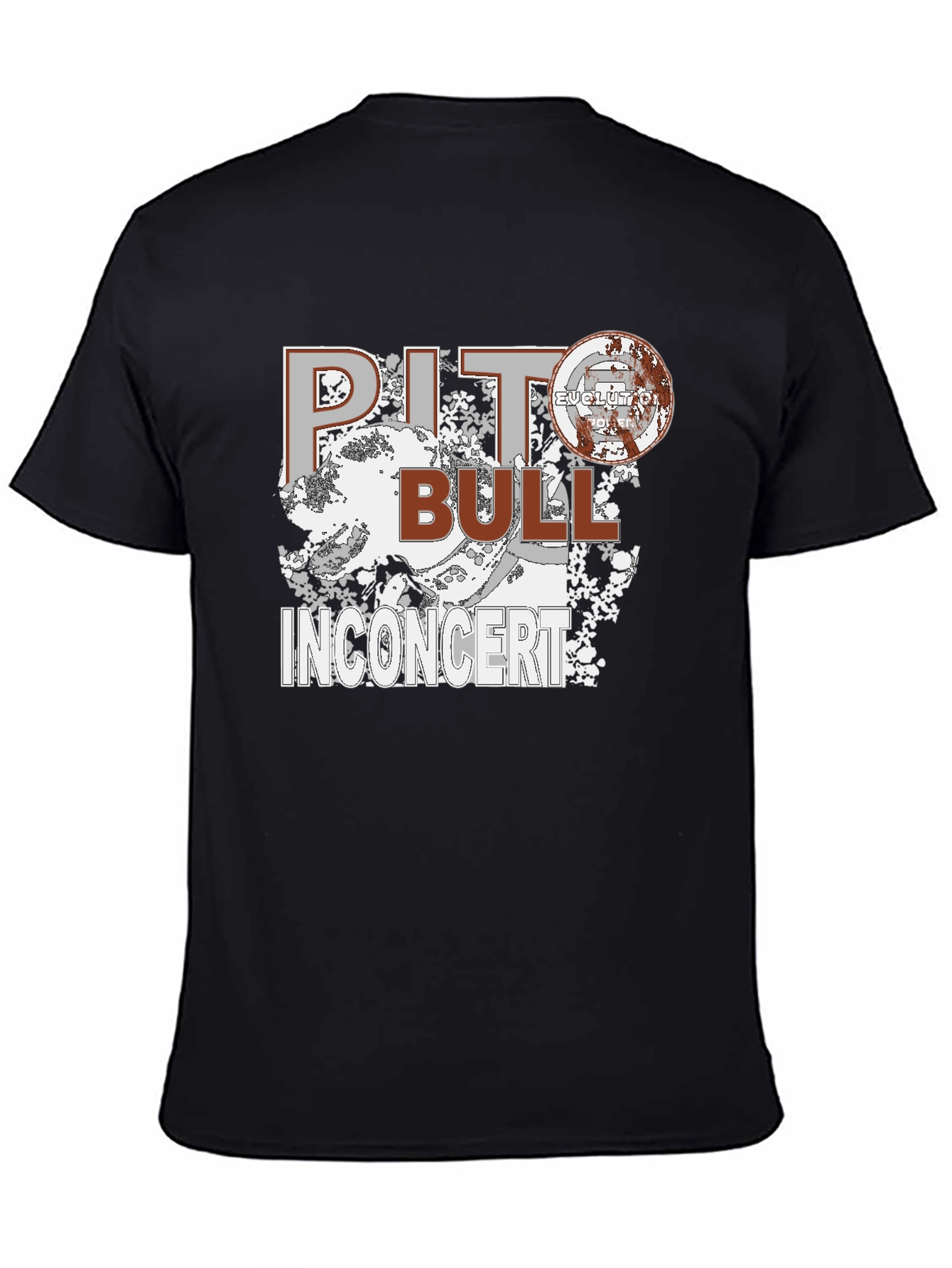 Pitbull In Concert Graphic Tee - Black