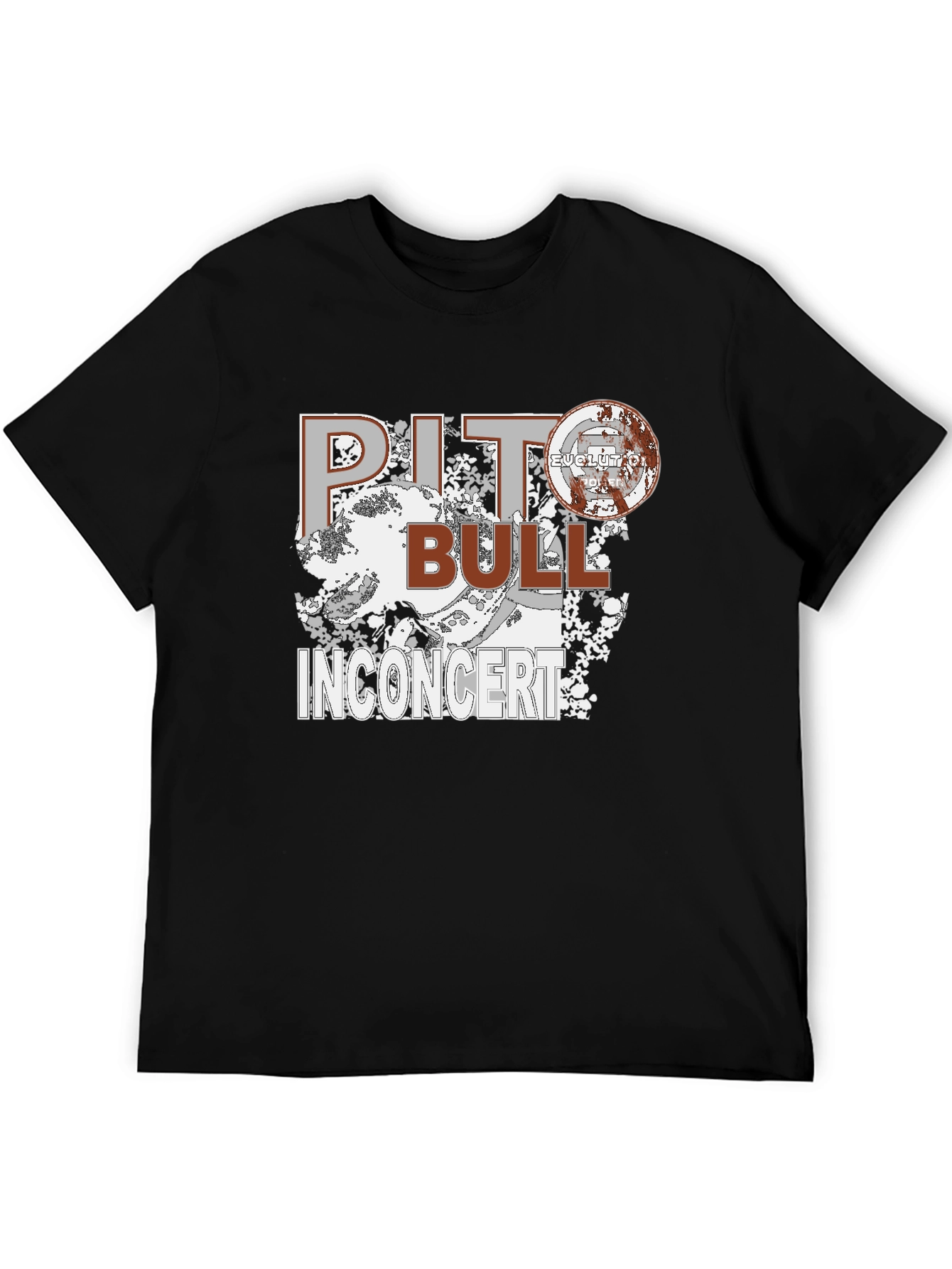 Pitbull In Concert Graphic Tee - Black