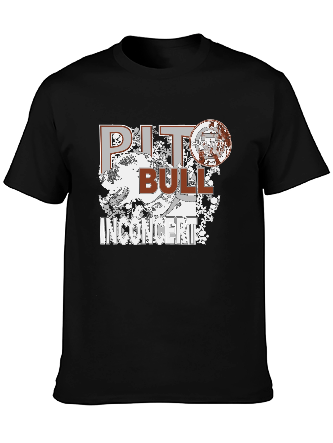 Pitbull In Concert Graphic Tee - Black
