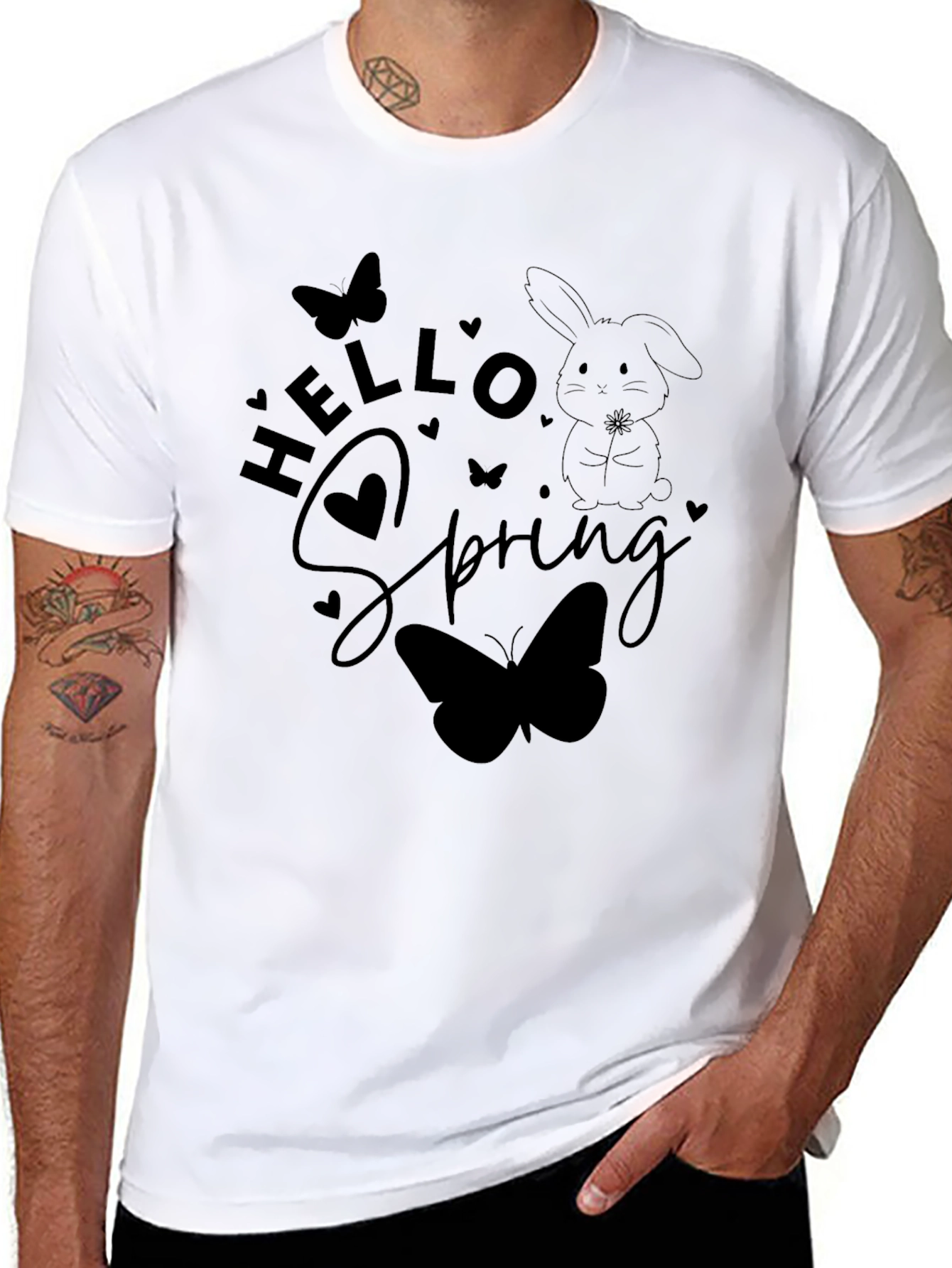 Hello Spring Graphic Tee