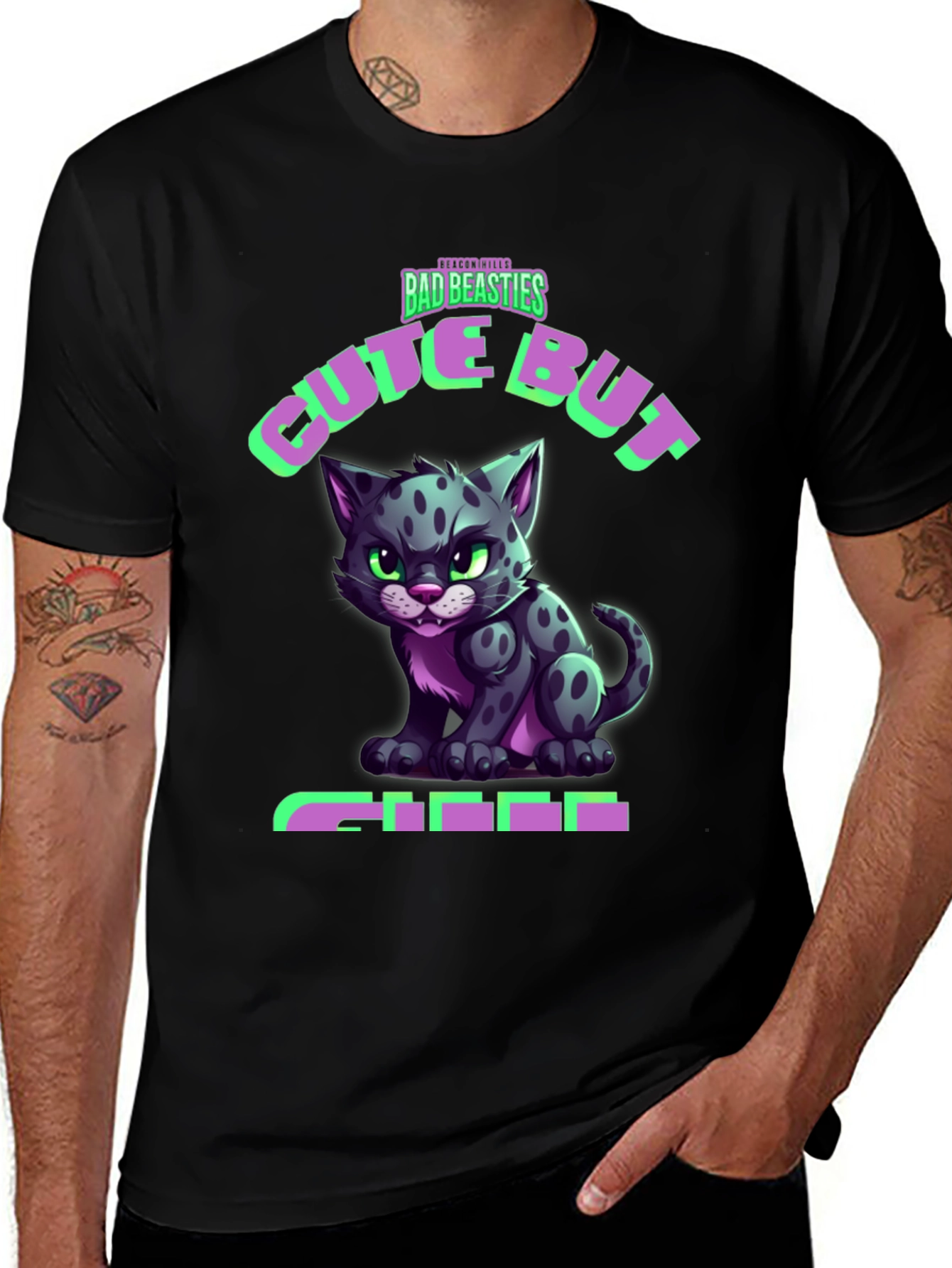Cute But Fierce Graphic Tee