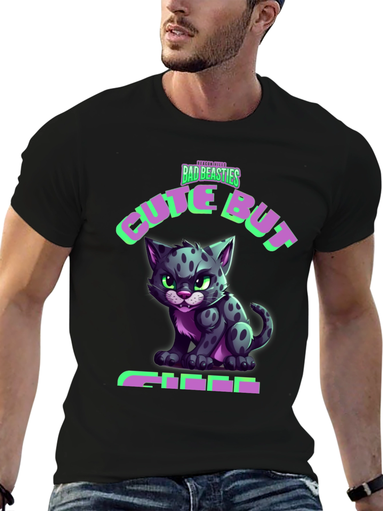 Cute But Fierce Graphic Tee