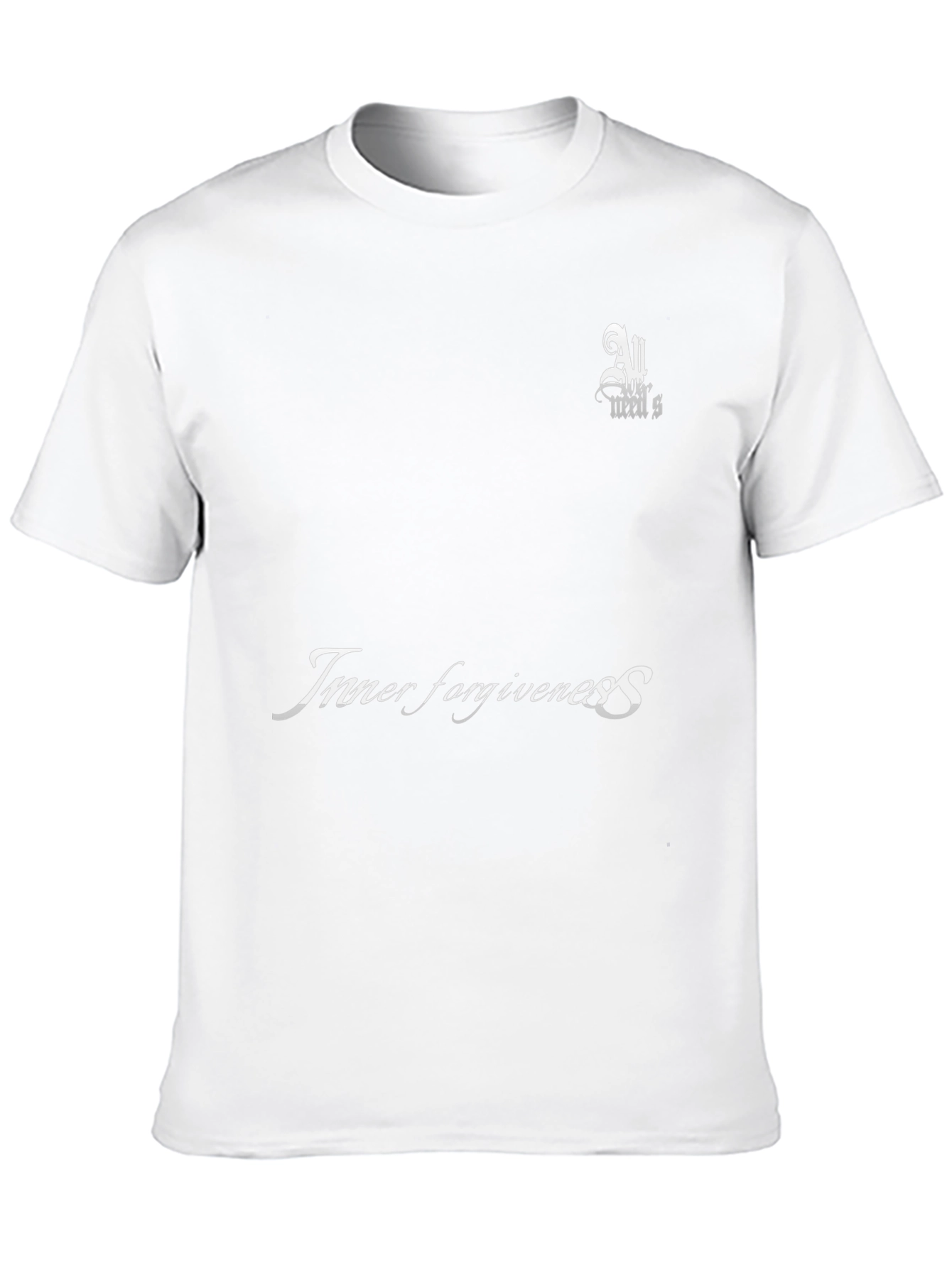Inner Forgiveness Black Graphic T-Shirt