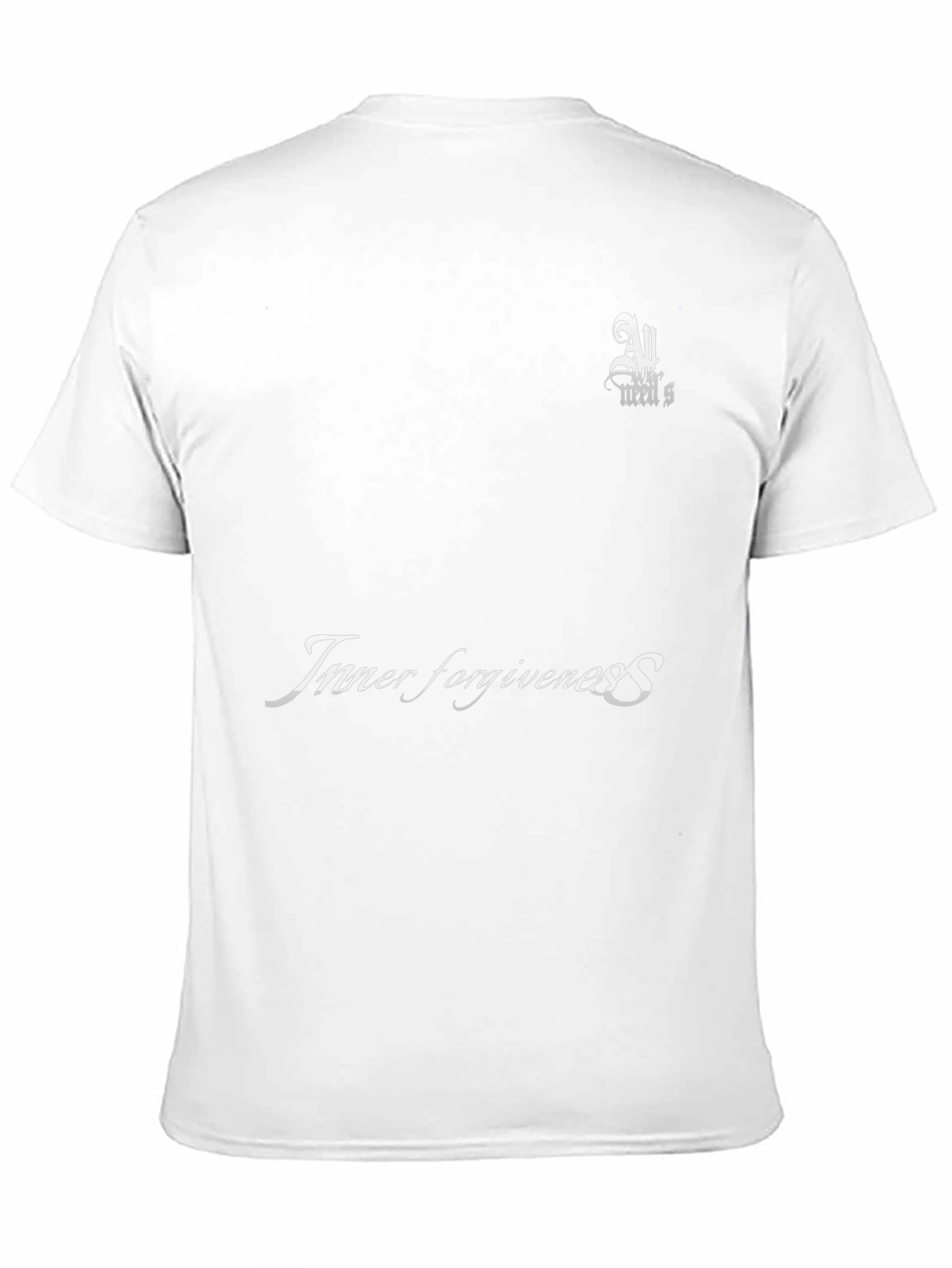 Inner Forgiveness Black Graphic T-Shirt