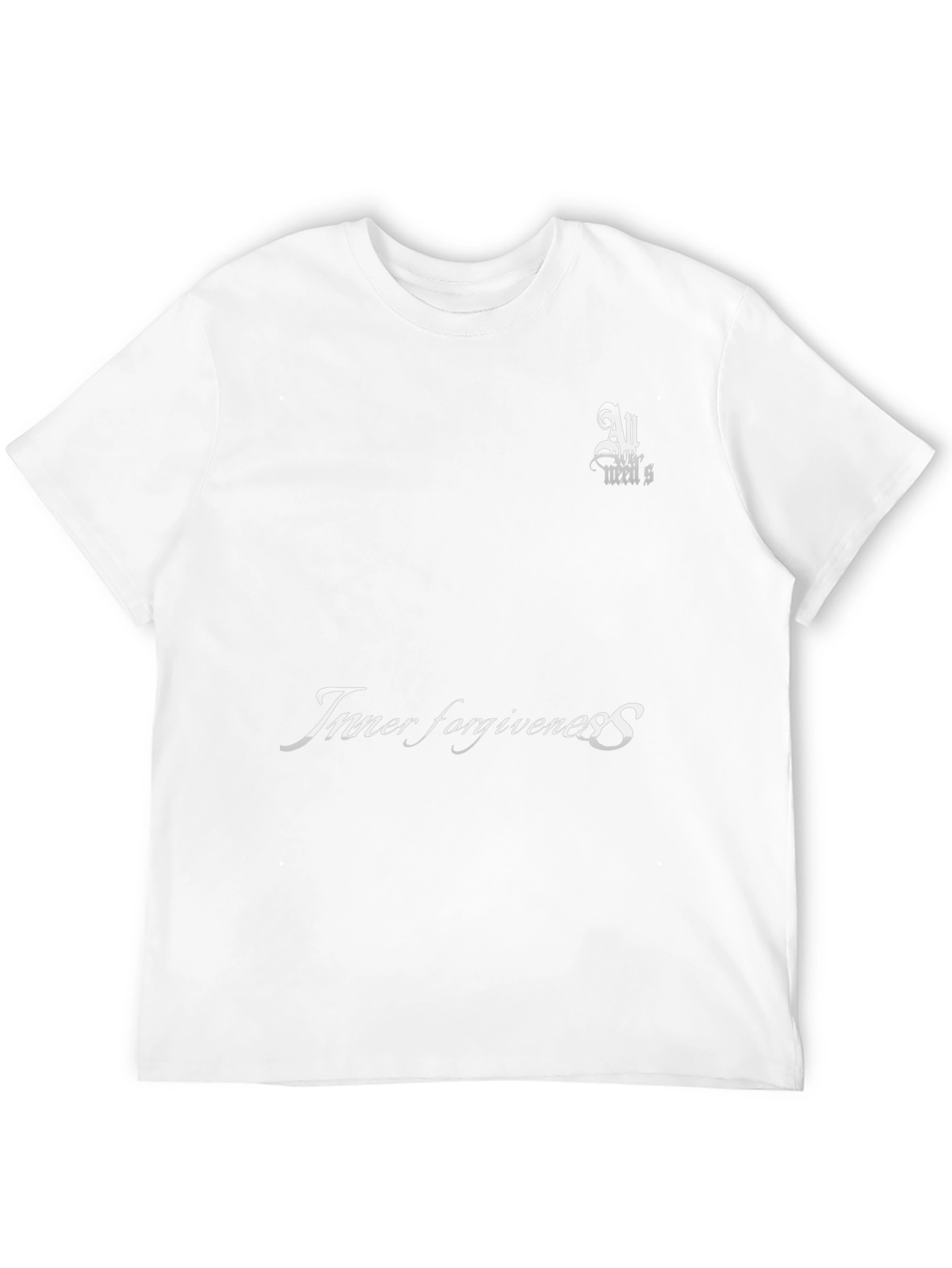 Inner Forgiveness Black Graphic T-Shirt