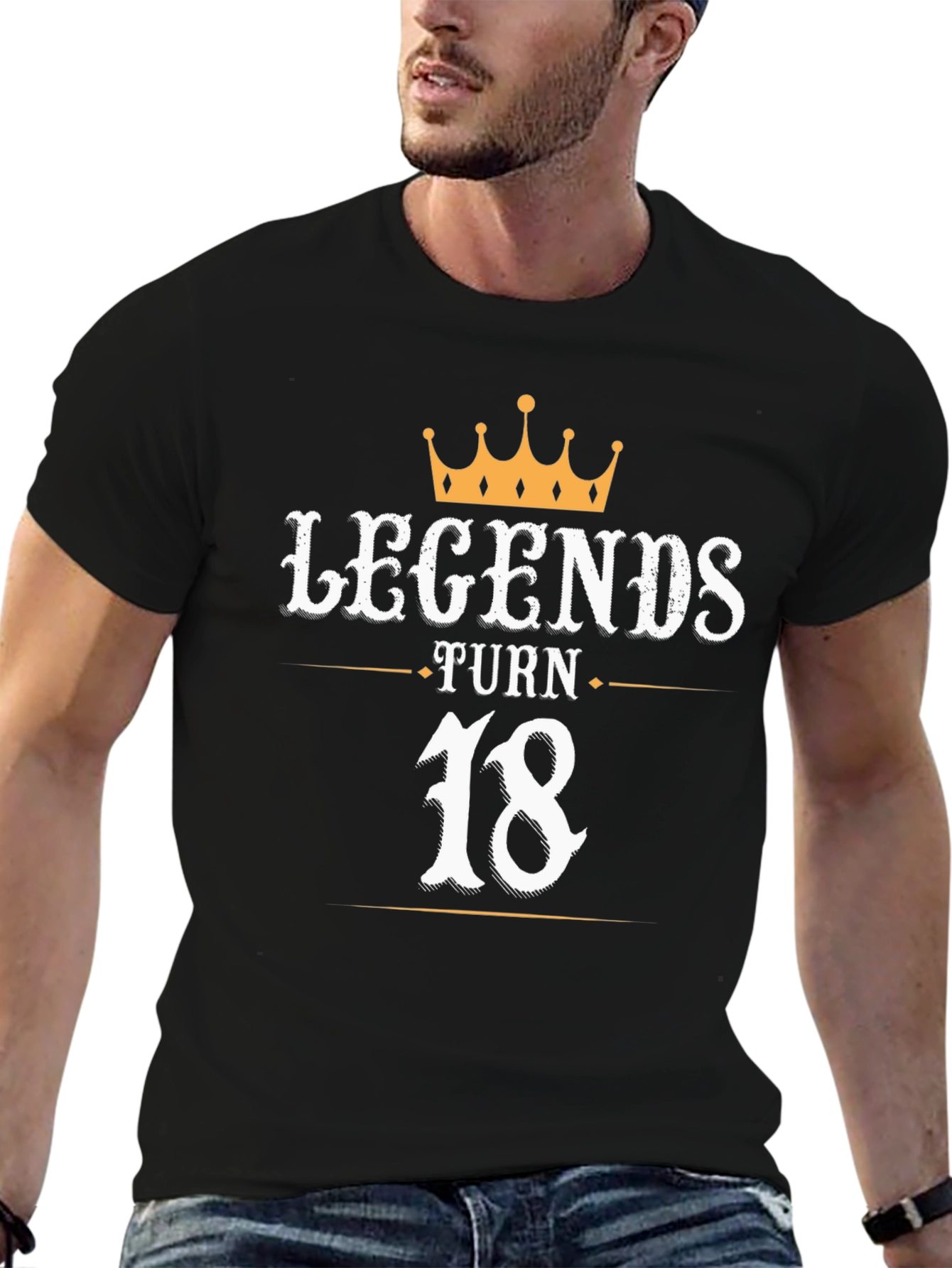 Legends Turn 18 T-Shirt - Birthday Gift Idea