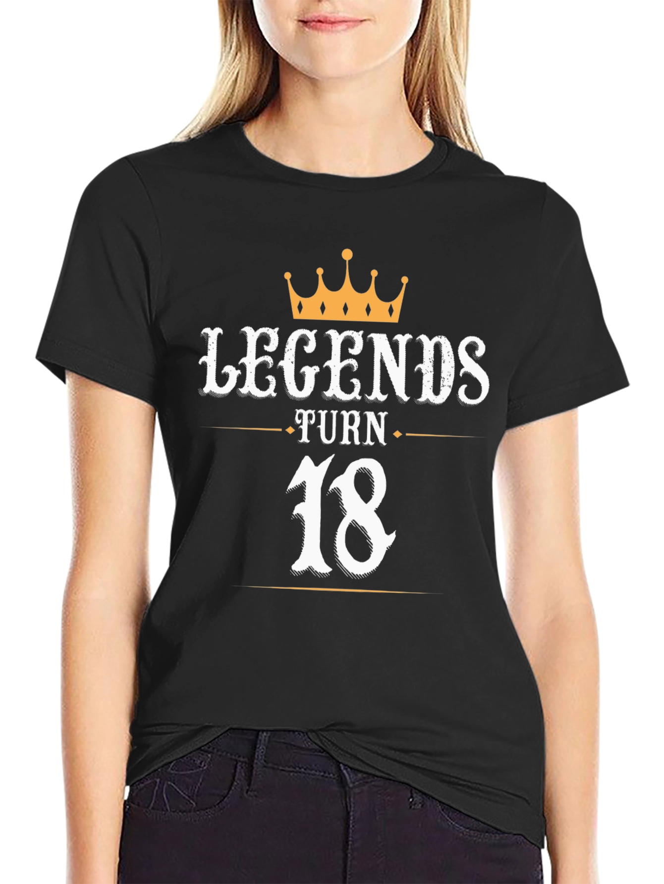 Legends Turn 18 T-Shirt - Birthday Gift Idea