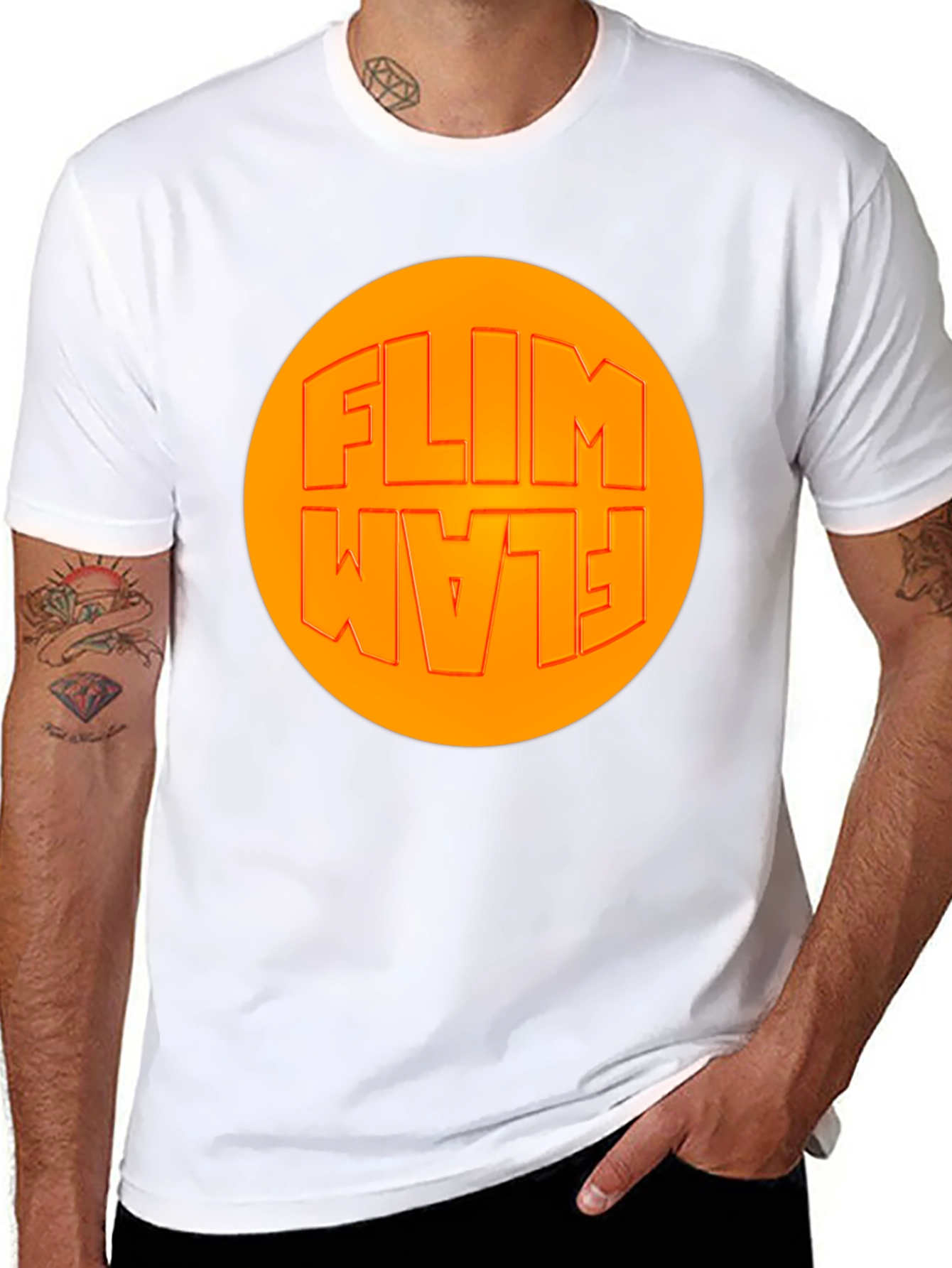 Flim Flam Graphic Tee - Bold Statement T-Shirt