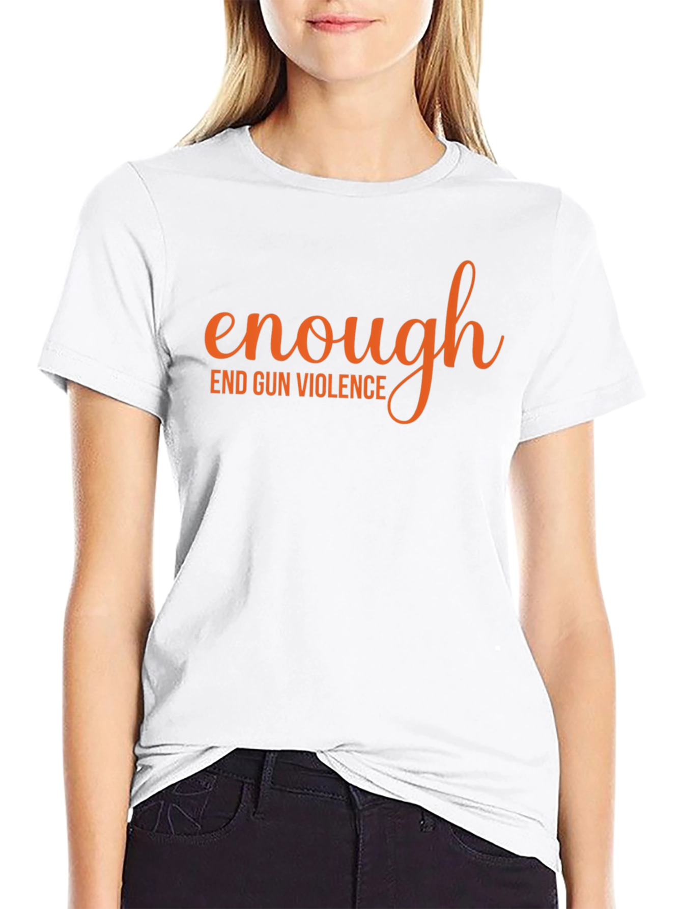 Enough End Gun Violence Graphic Tee