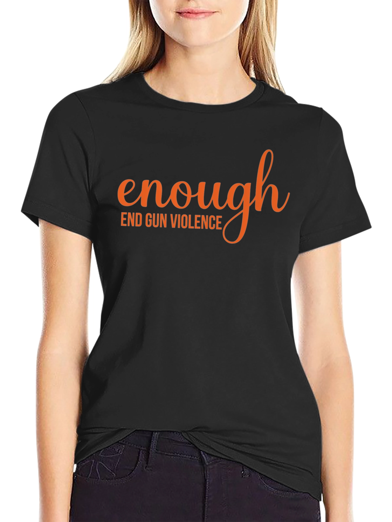 Enough End Gun Violence Graphic Tee