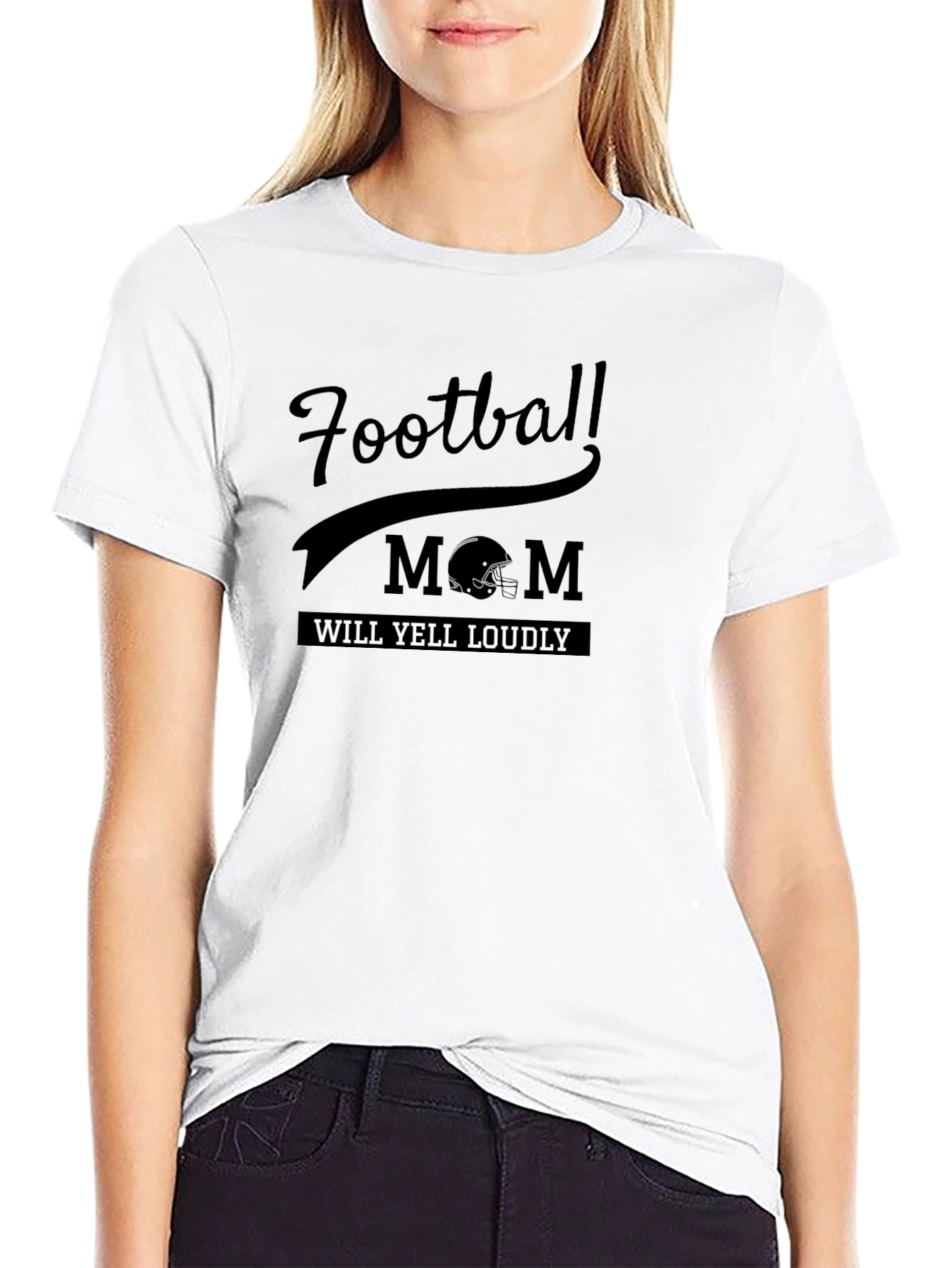 Football Mom Graphic Tee