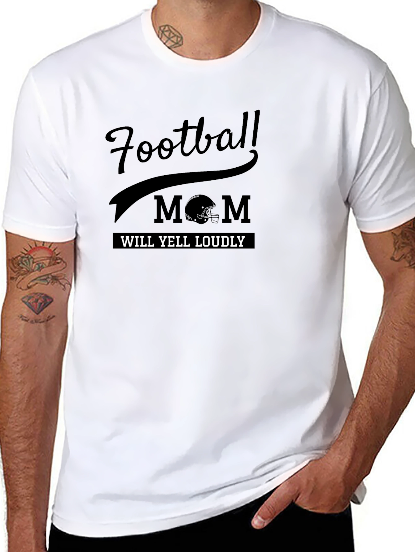 Football Mom Graphic Tee