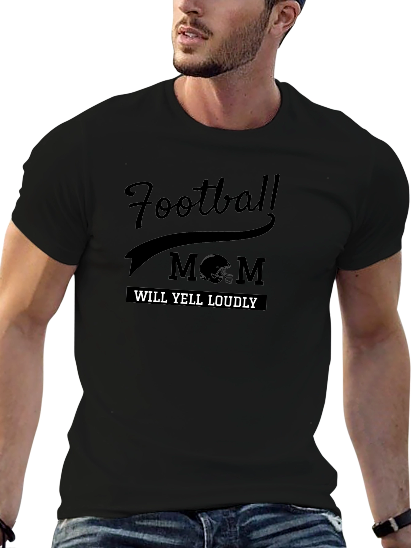Football Mom Graphic Tee