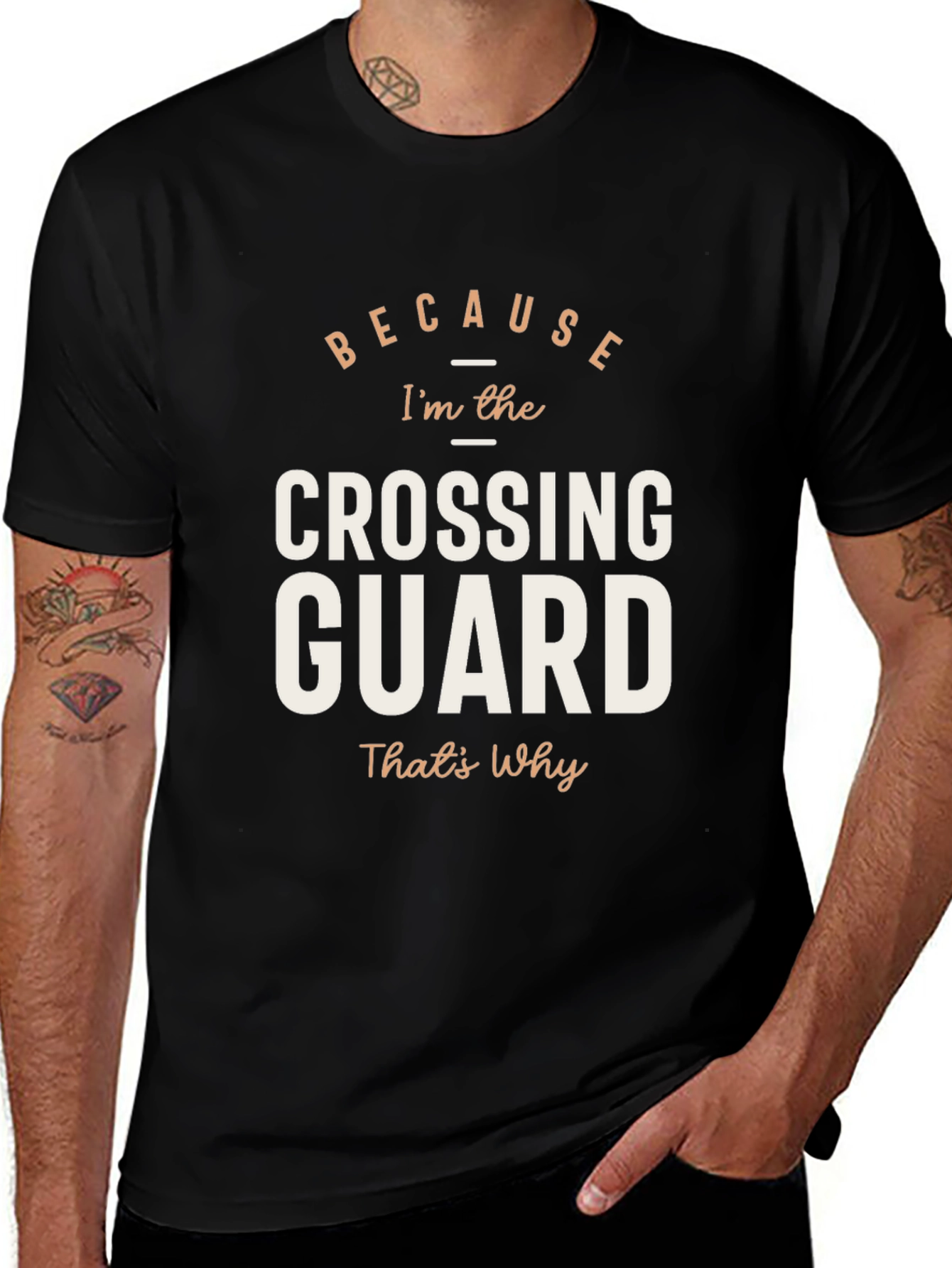 Because Crossing Guard T-Shirt