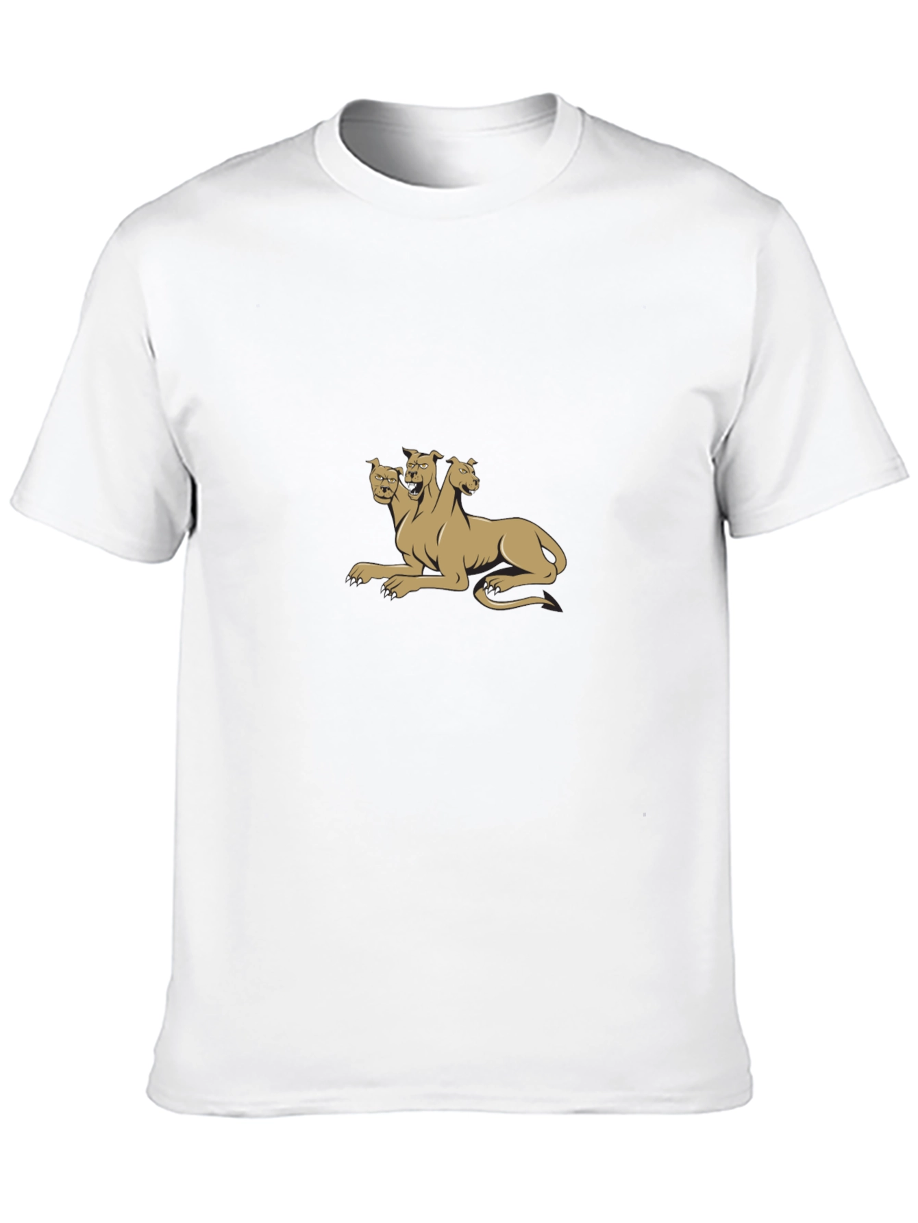 Cerberus Graphic Tee - Black Cotton Blend