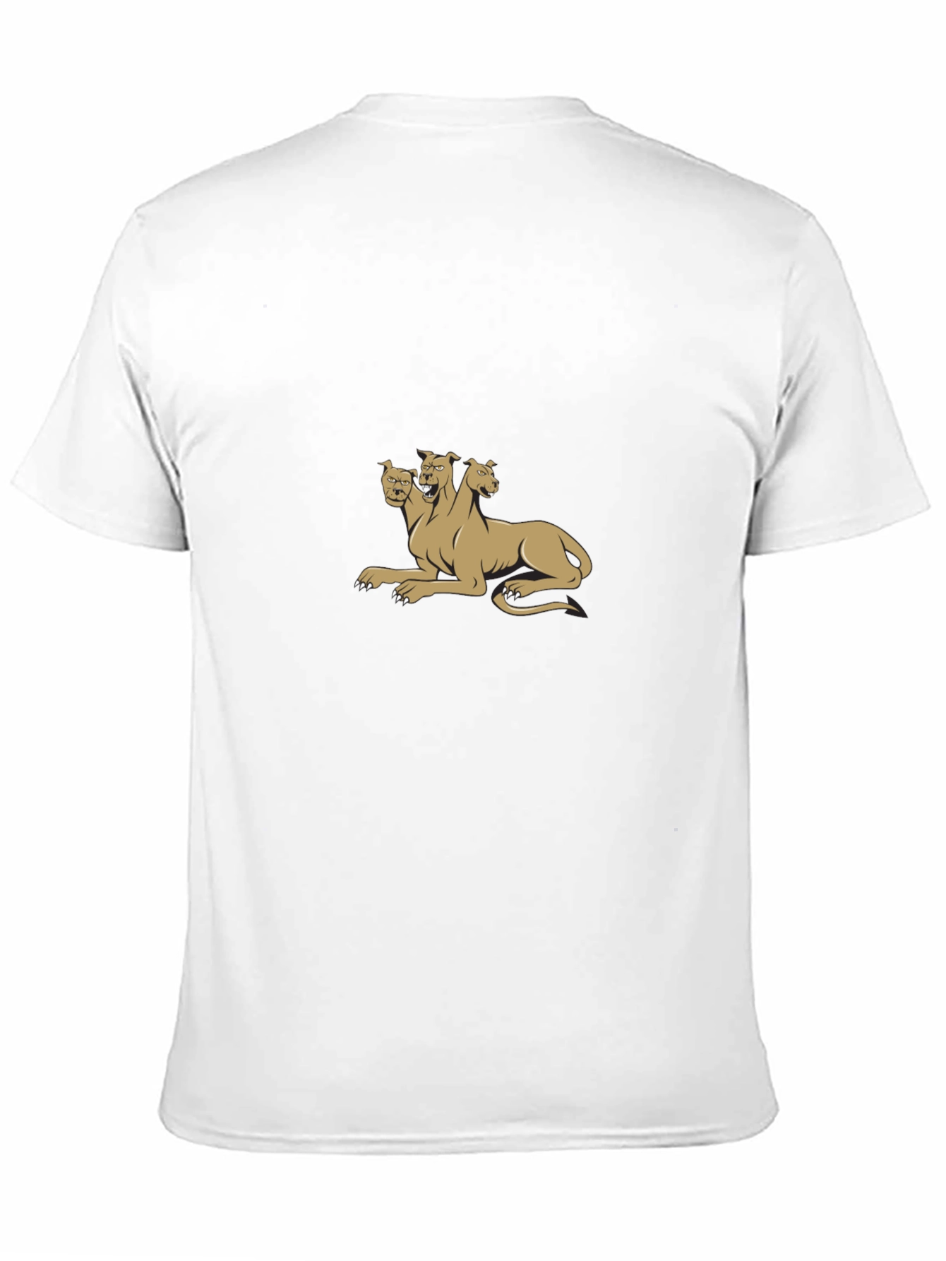 Cerberus Graphic Tee - Black Cotton Blend